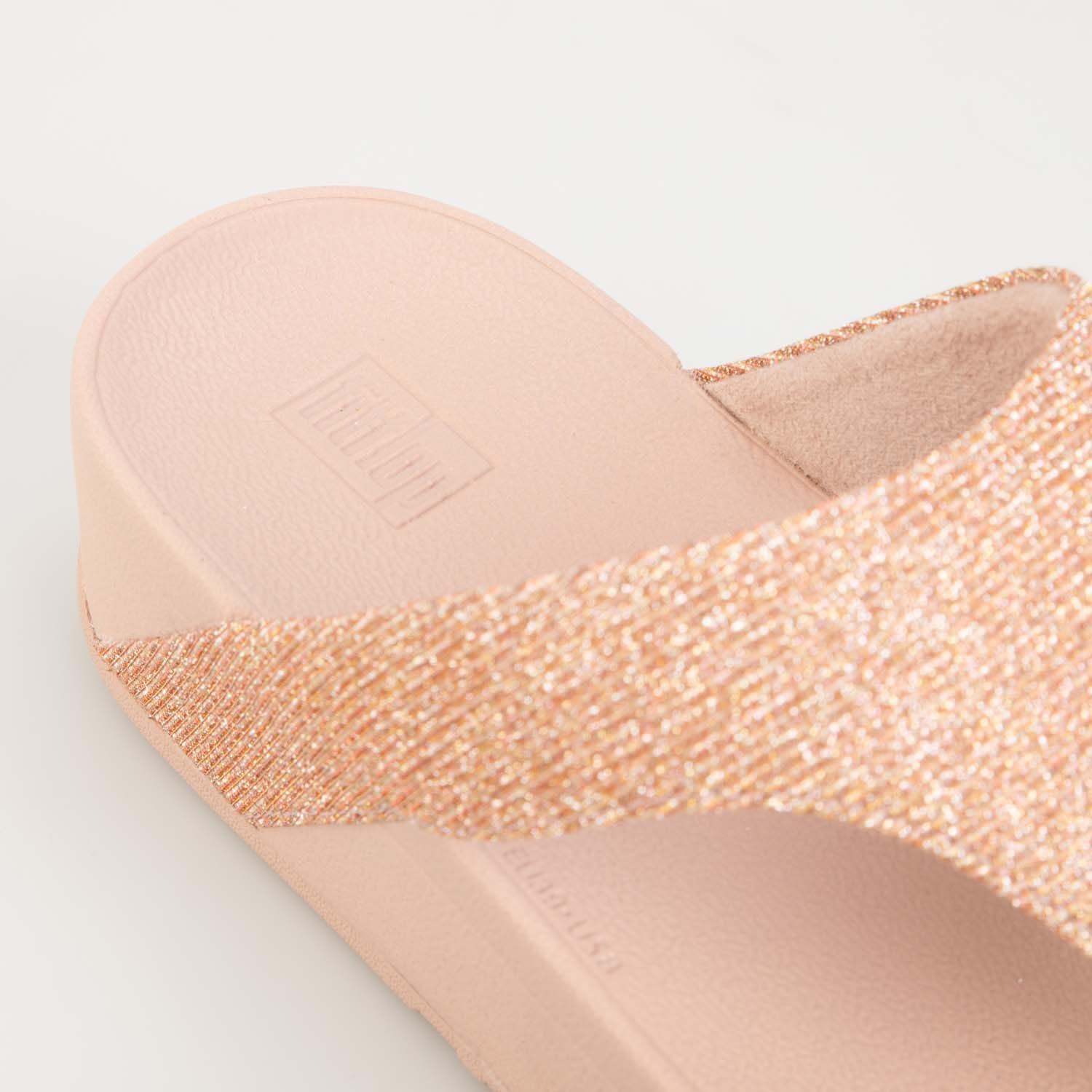 Fitflop | Lottie Glitzy Toe Thong Sandals | Flat Sandals | USC