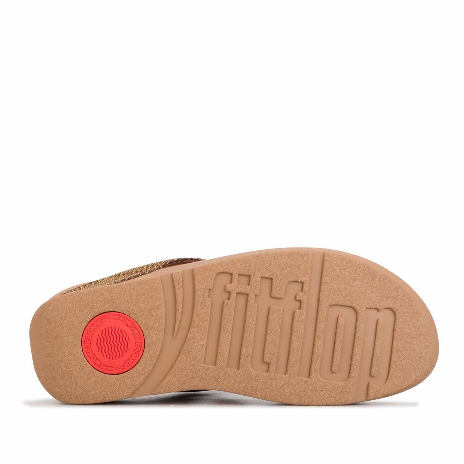 Bronze - Fitflop - Lottie Glitzy Toe Thong Sandals - 4