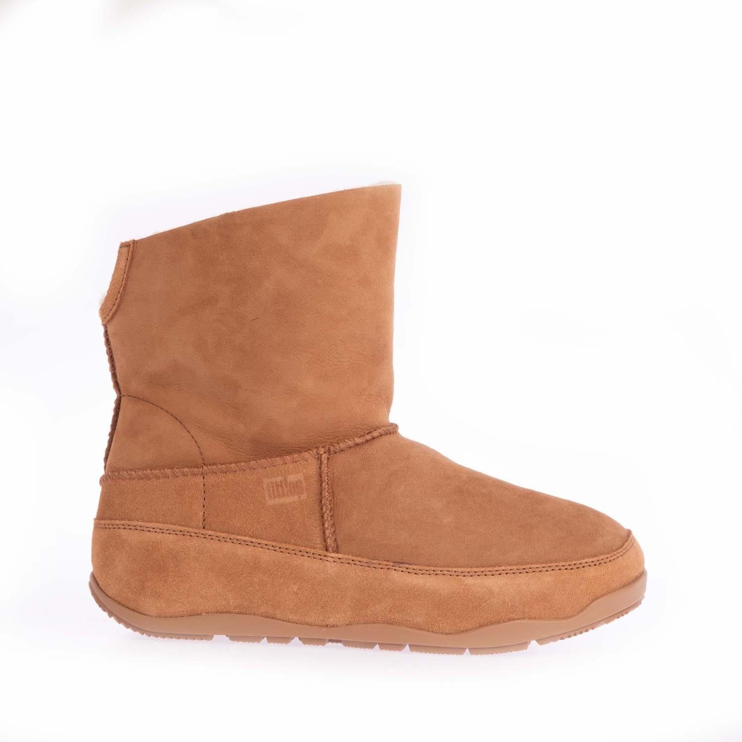 Tan - FitFlop - Original Mukluk Shorty Shearling Boots - 1