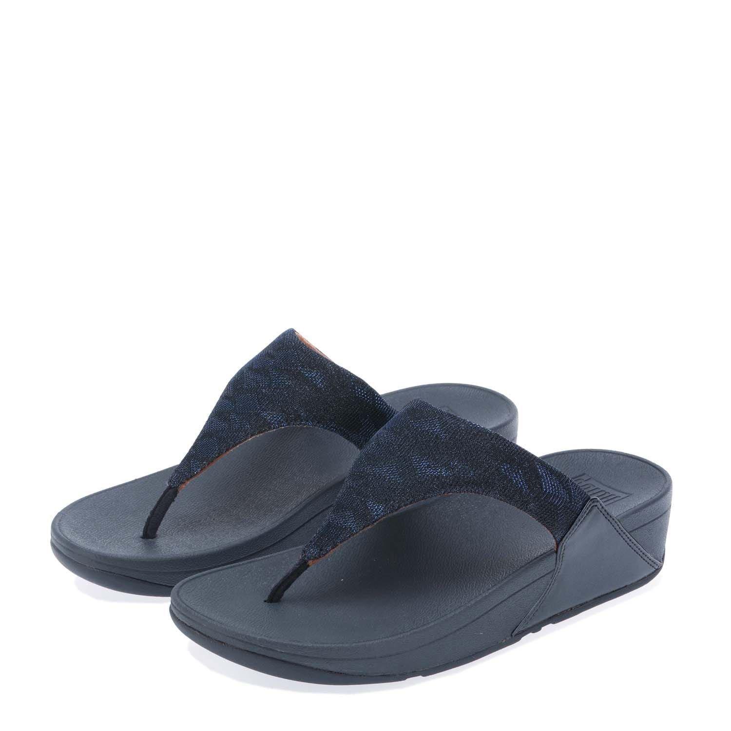 Fitflop Lulu Glitz Toe-Post Sandals