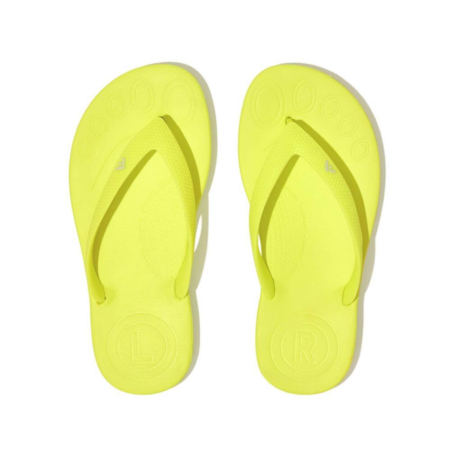 Yellow - Fitflop - iQushion Ergonomic Flip Flops - 2