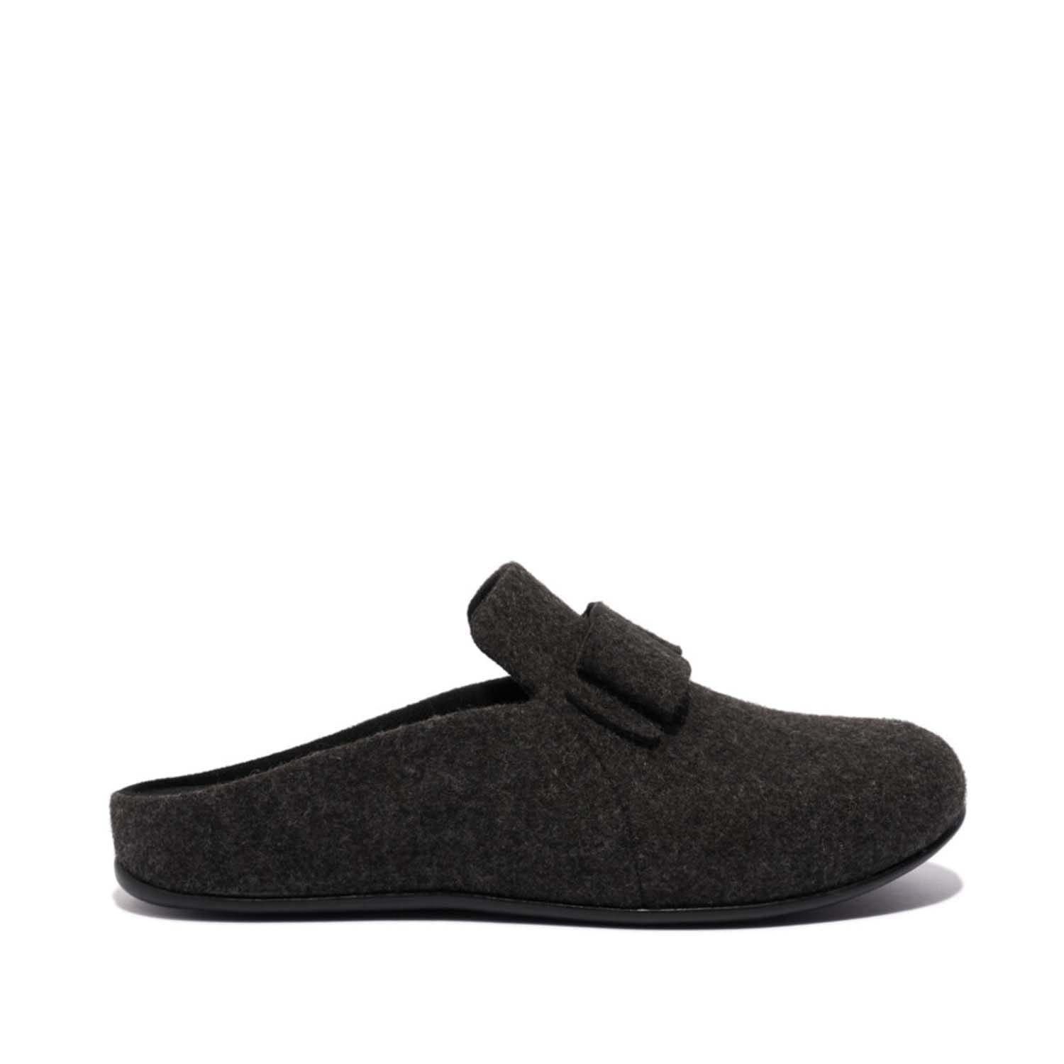 Chrissie II Haus e01 Bow Felt Slippers