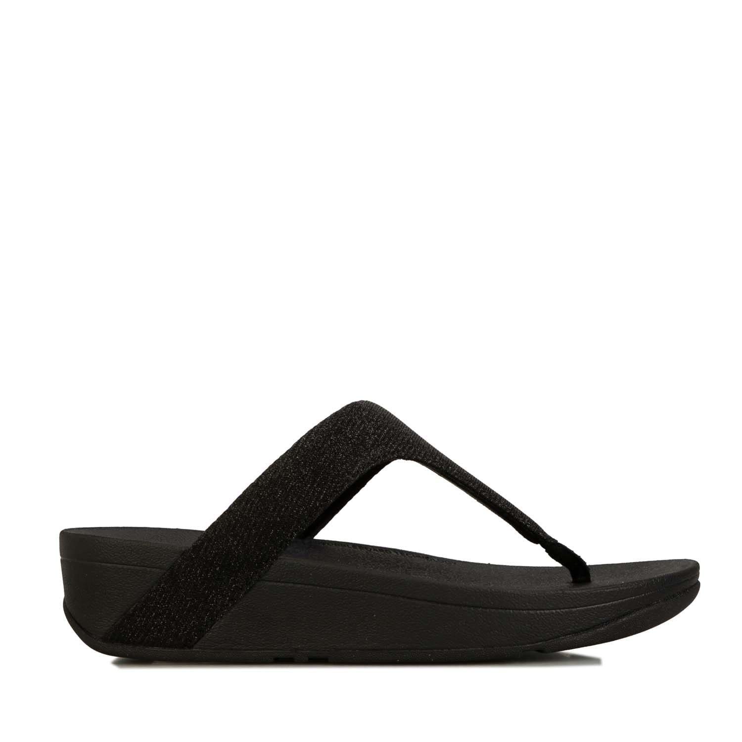Fitflop Lottie Glitzy Toe Thong Sandals