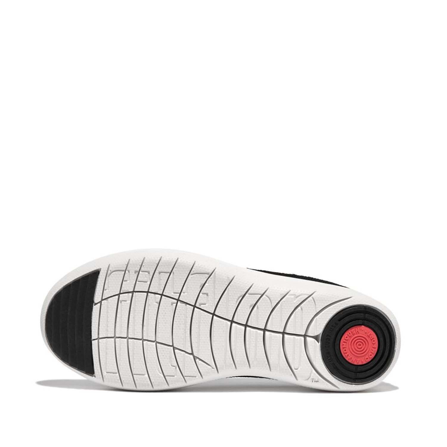 Black - Fitflop - Uberknit Slip-On Ballerinas - 3