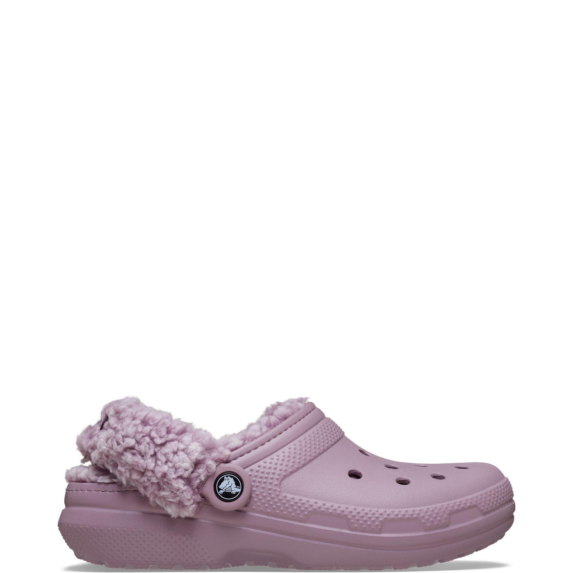 Lilac - Crocs - Women's Classic Fleece Lined Clog - 1