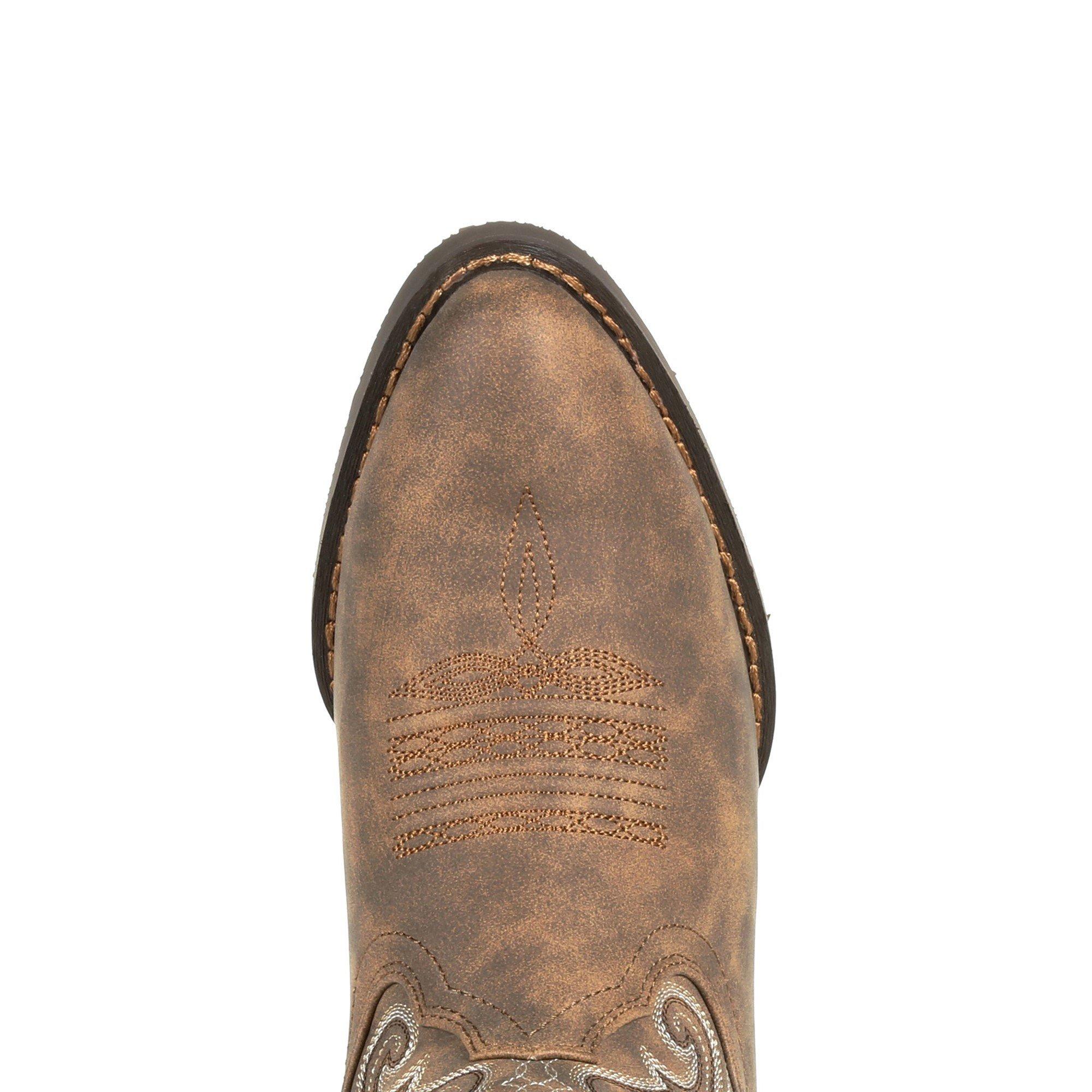 Grey - Durango - Crush Shortie Boot - 4