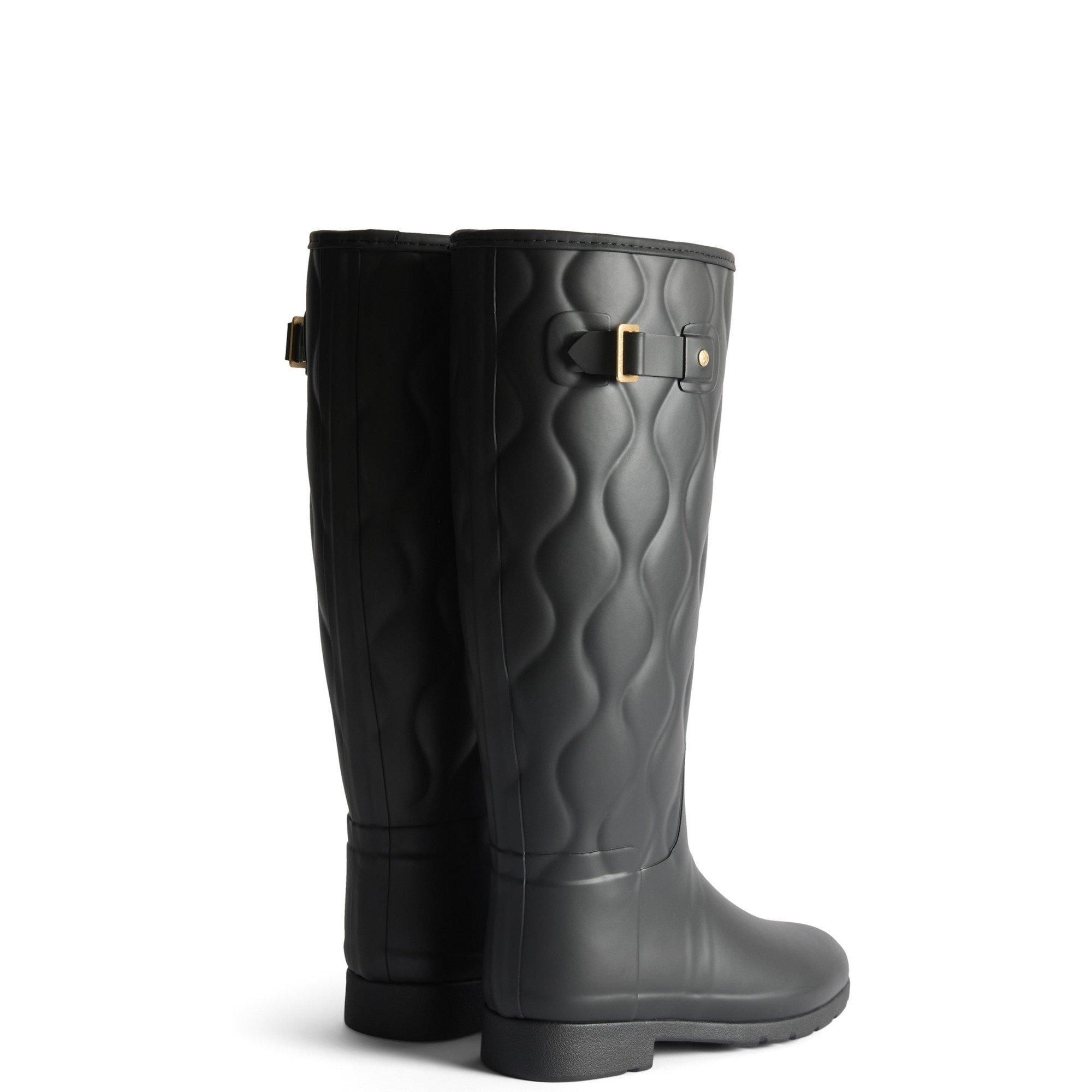 Black - Hunter - WOMENS ORIGINALS REFINED TALL ONIONQUILT - 3