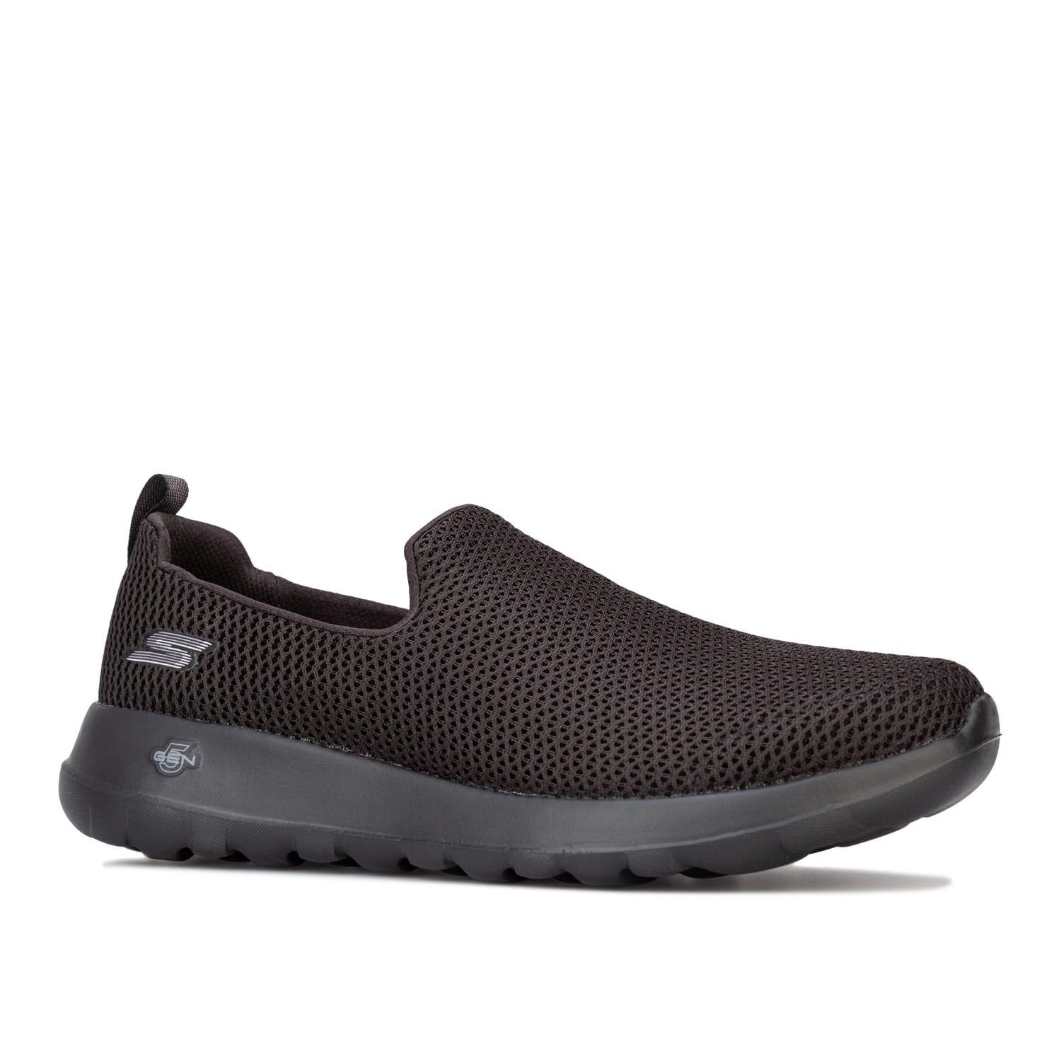 Black - Skechers - Go Walk Slip On Trainers - 2
