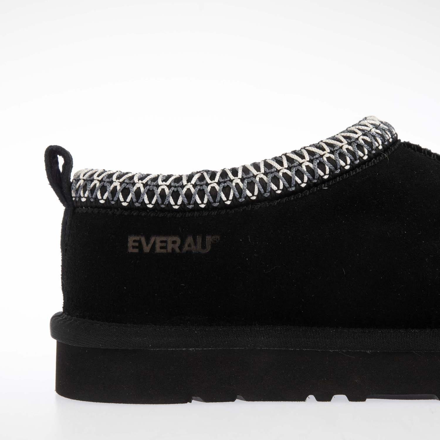 Black - EverAu - Women's Wigeon Leather Slider Slippers - 5