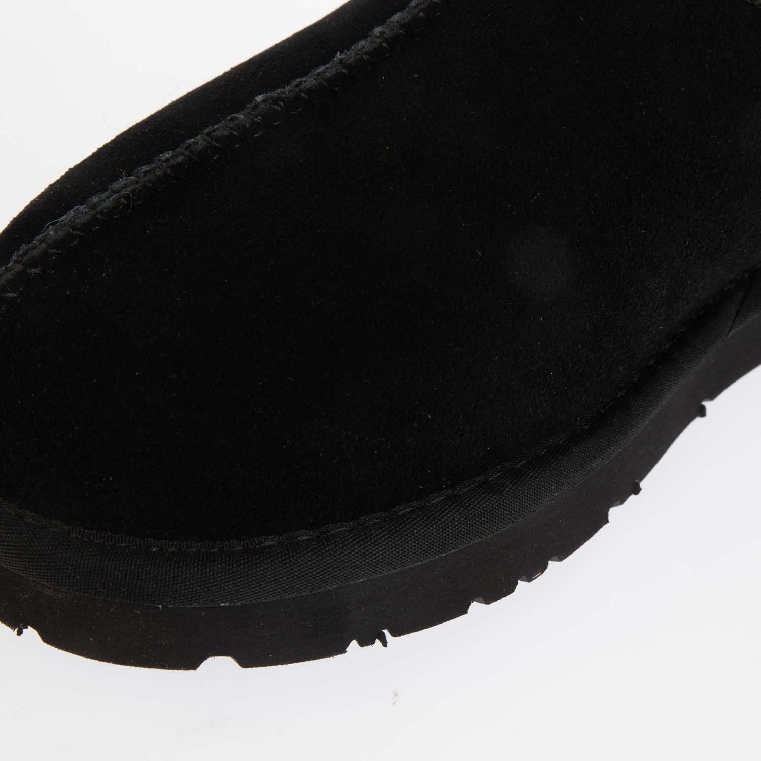 Black - EverAu - Women's Wigeon Leather Slider Slippers - 6