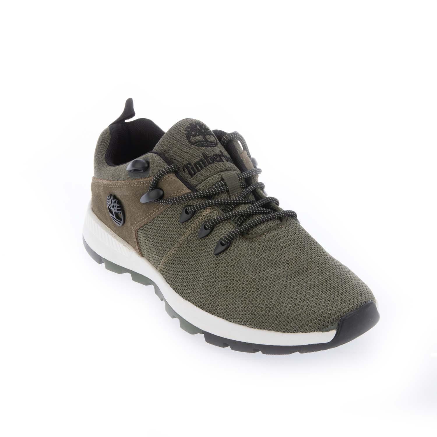 Green - Timberland - Sprint Trekker Low Lace Trainers - 2