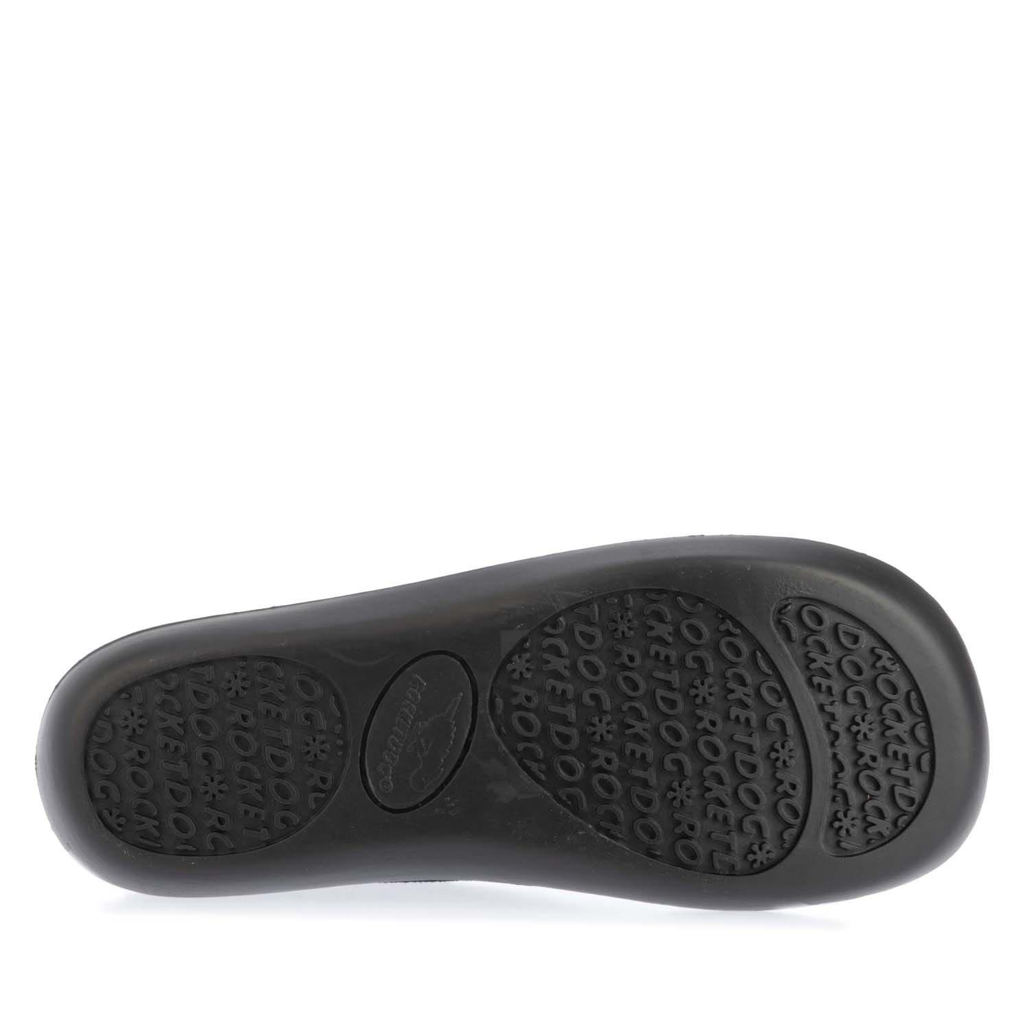 Black - Rocket Dog - Sugar Glider Suede Mule Slippers - 4