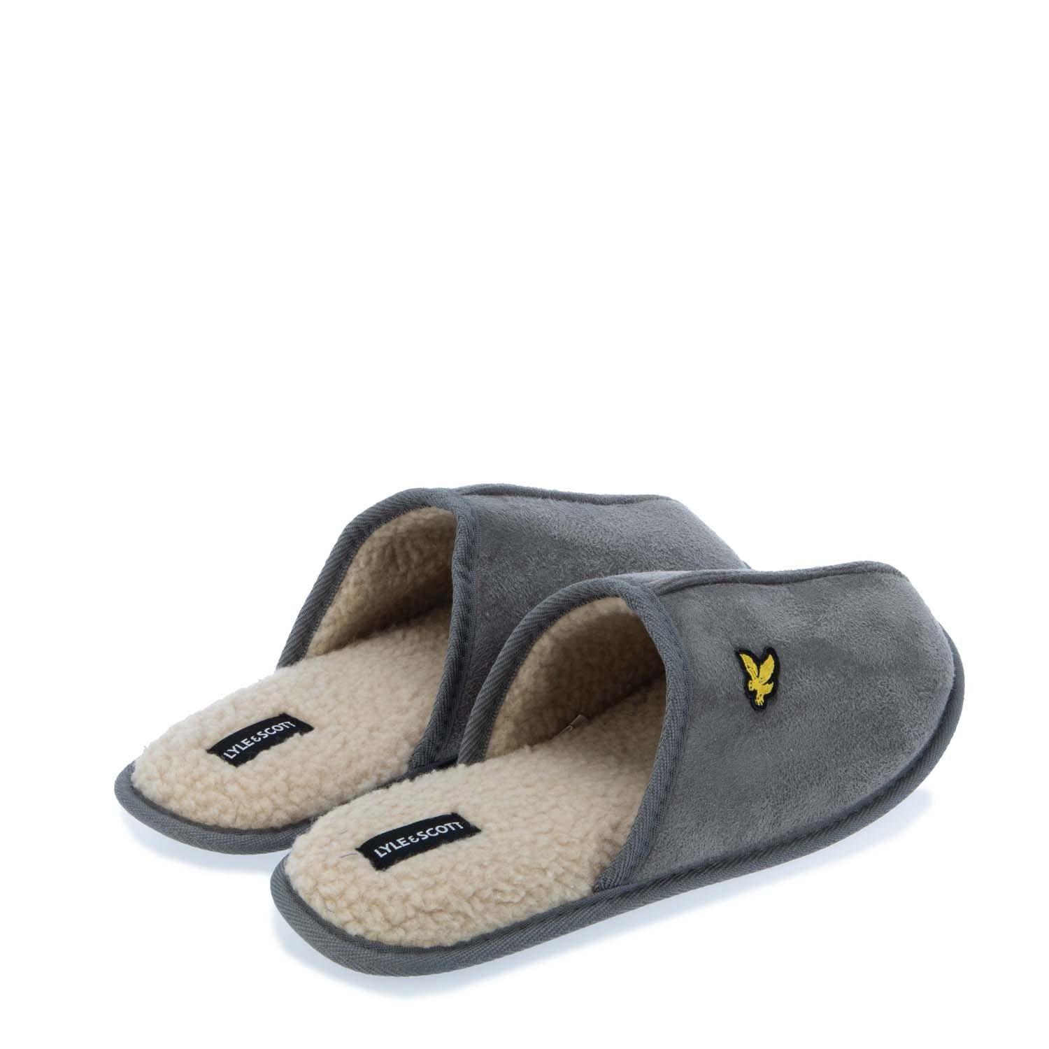 Grey - Lyle and Scott - Tarquinn Slippers - 2