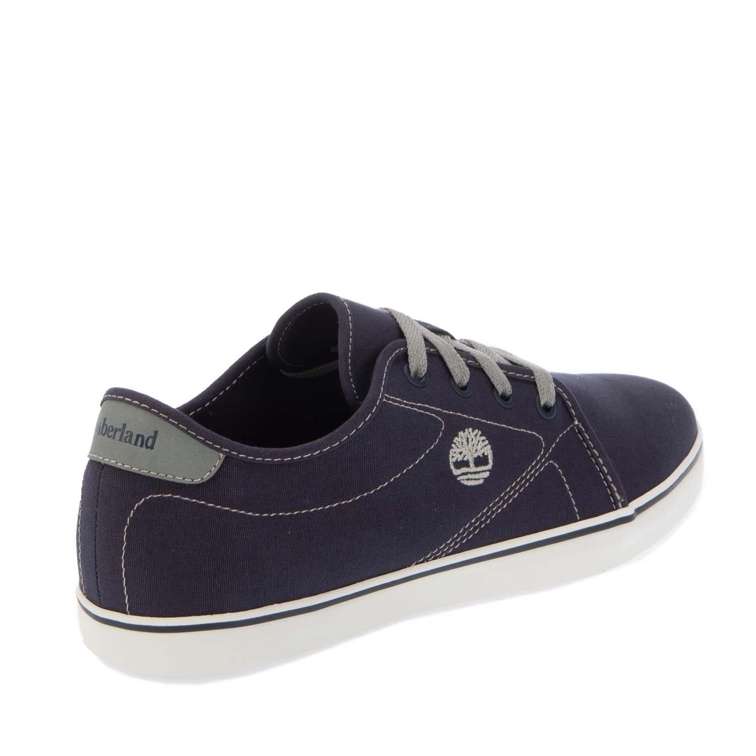 Navy - Timberland - Skape Park Basic Low Lace Trainers - 3