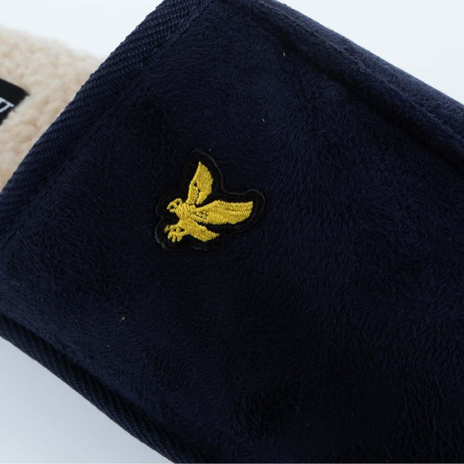 Navy - Lyle and Scott - Tarquinn Slippers - 4
