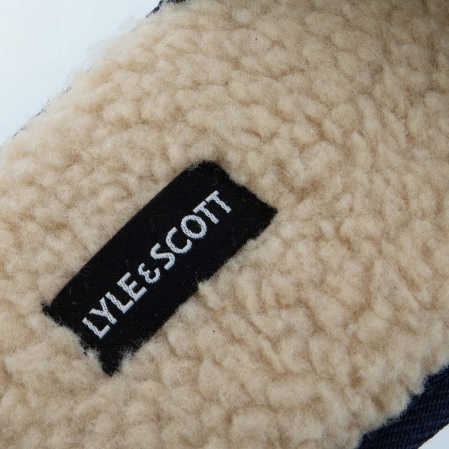 Navy - Lyle and Scott - Tarquinn Slippers - 5