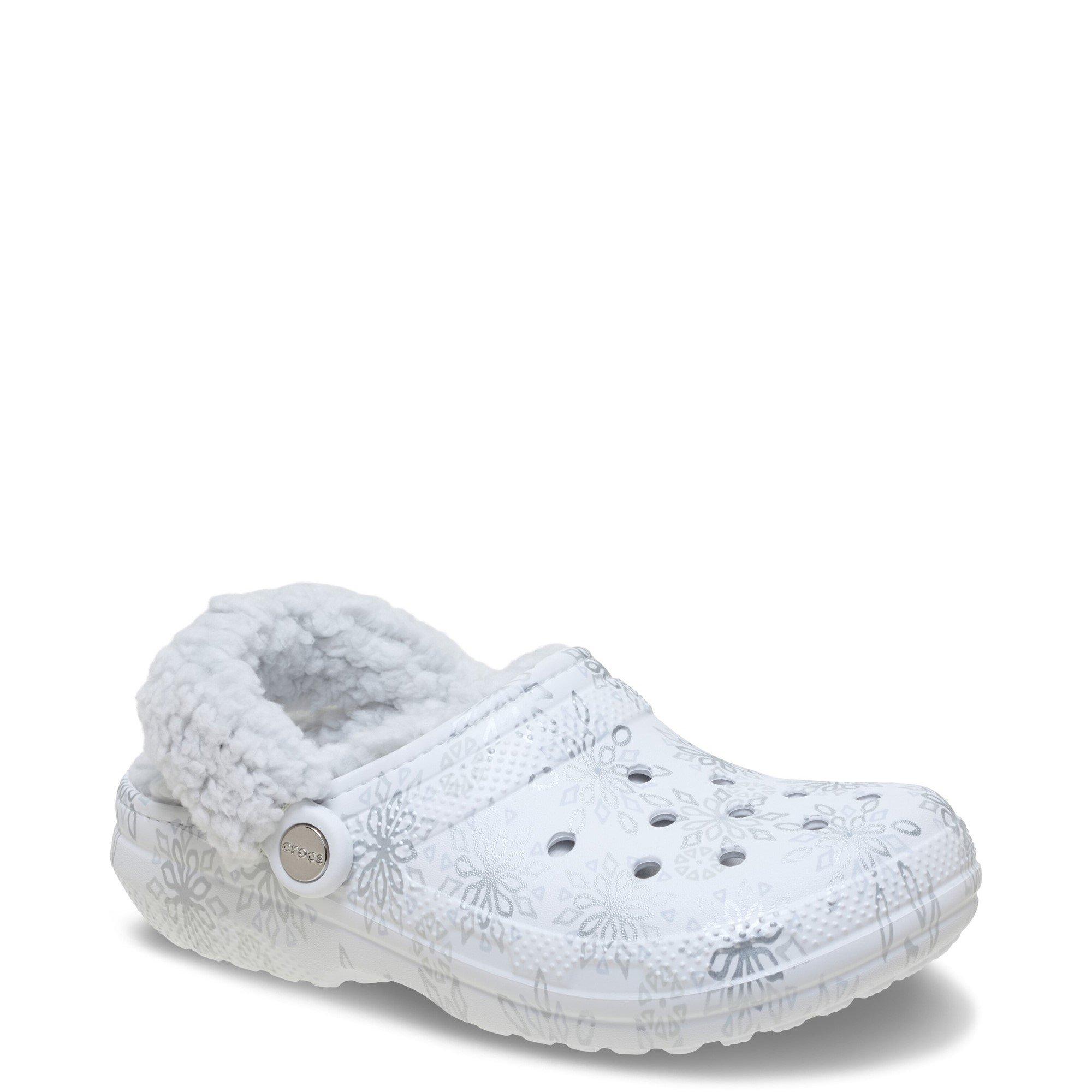 White - Crocs - Women's Classic Fleece Lined Clogs - 2