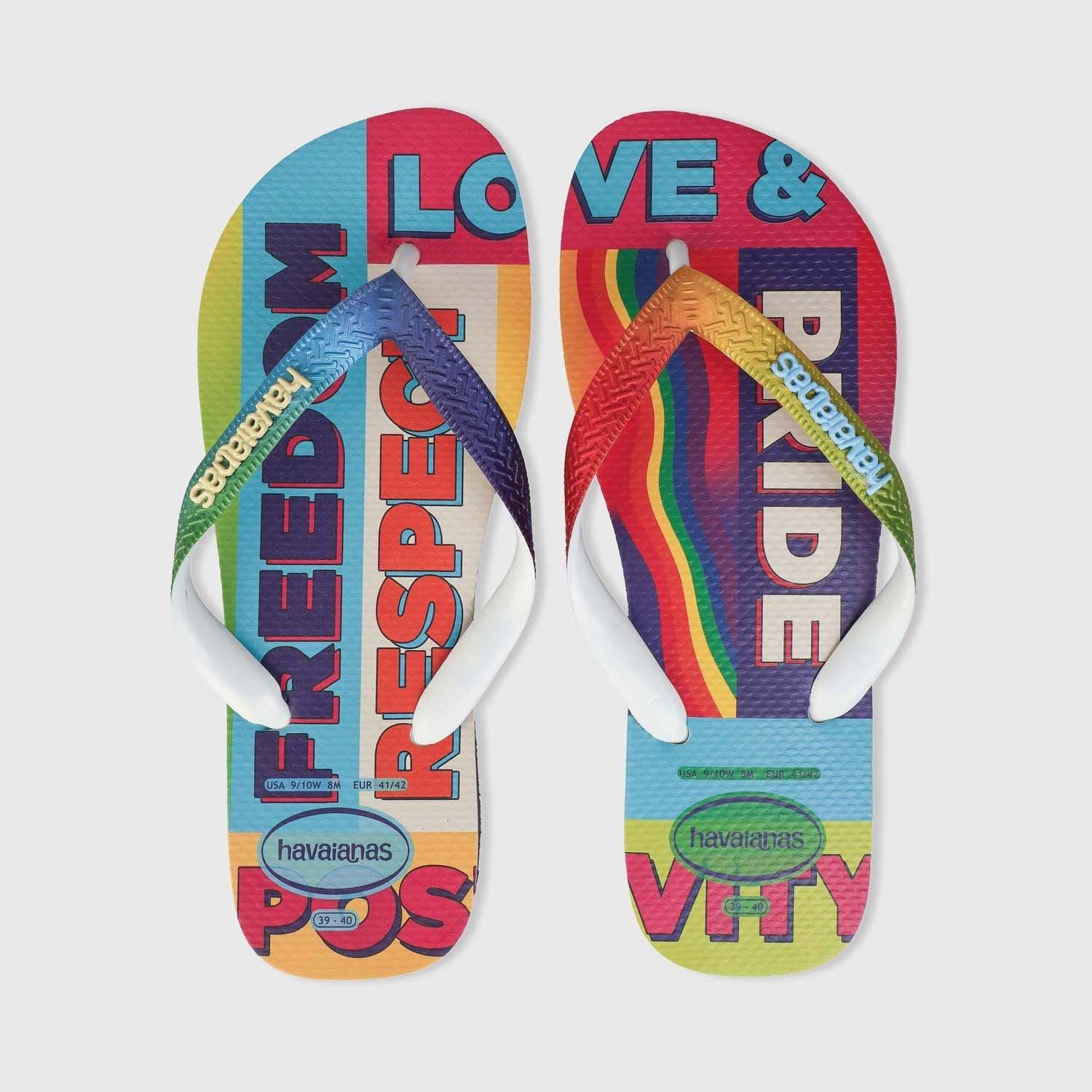 Black - Havaianas - Top Pride Flip-Flops - 4