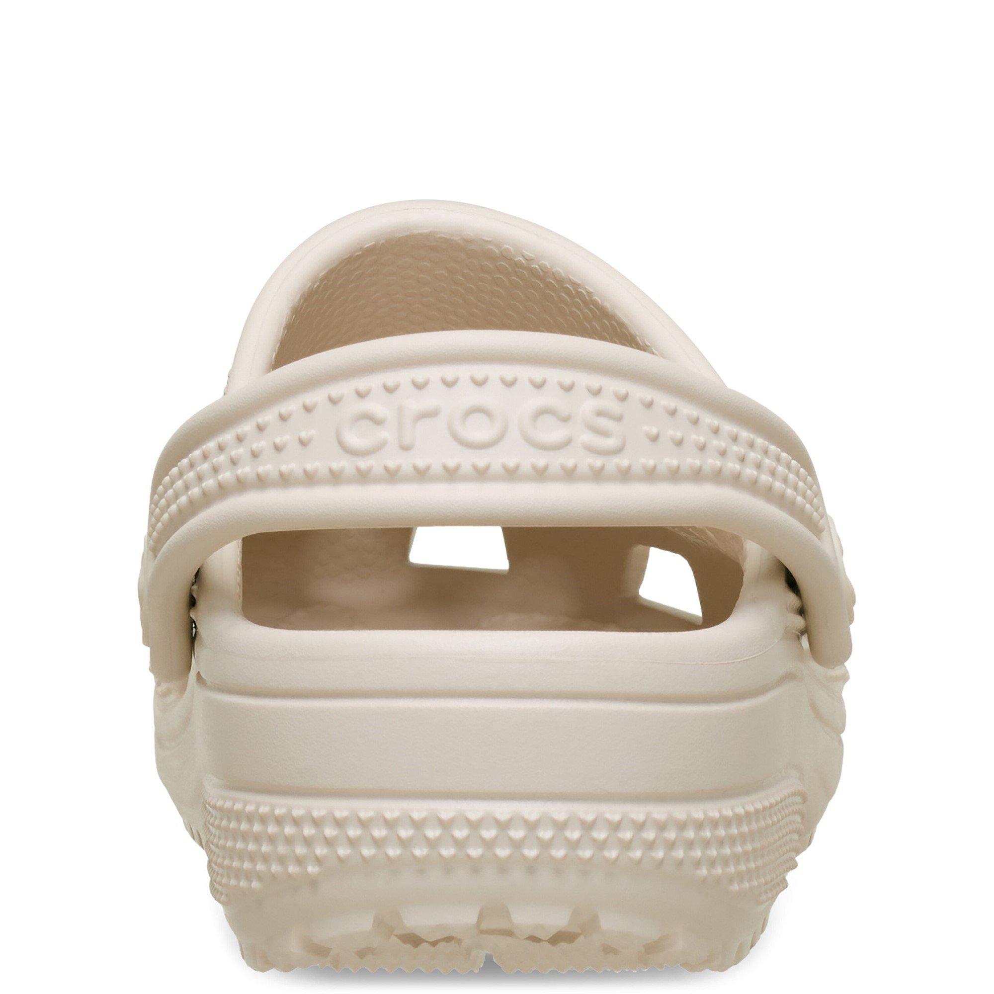 Beige - Crocs - Kids' Classic Hearts Clogs - 3