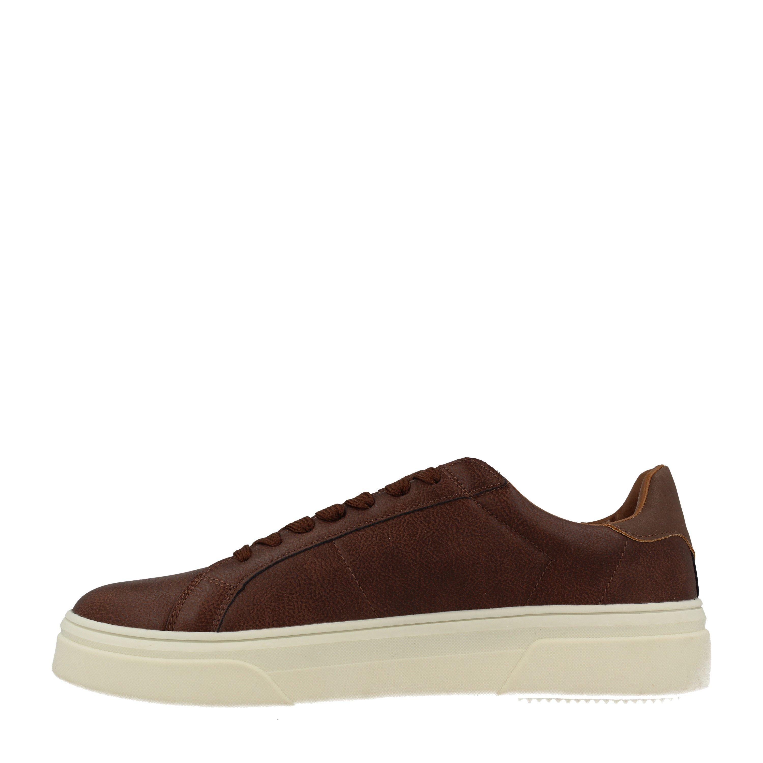 Brown - Thomas Blunt - Chunky Cupsole Lace-Up with Upper Textured A2213 - 1