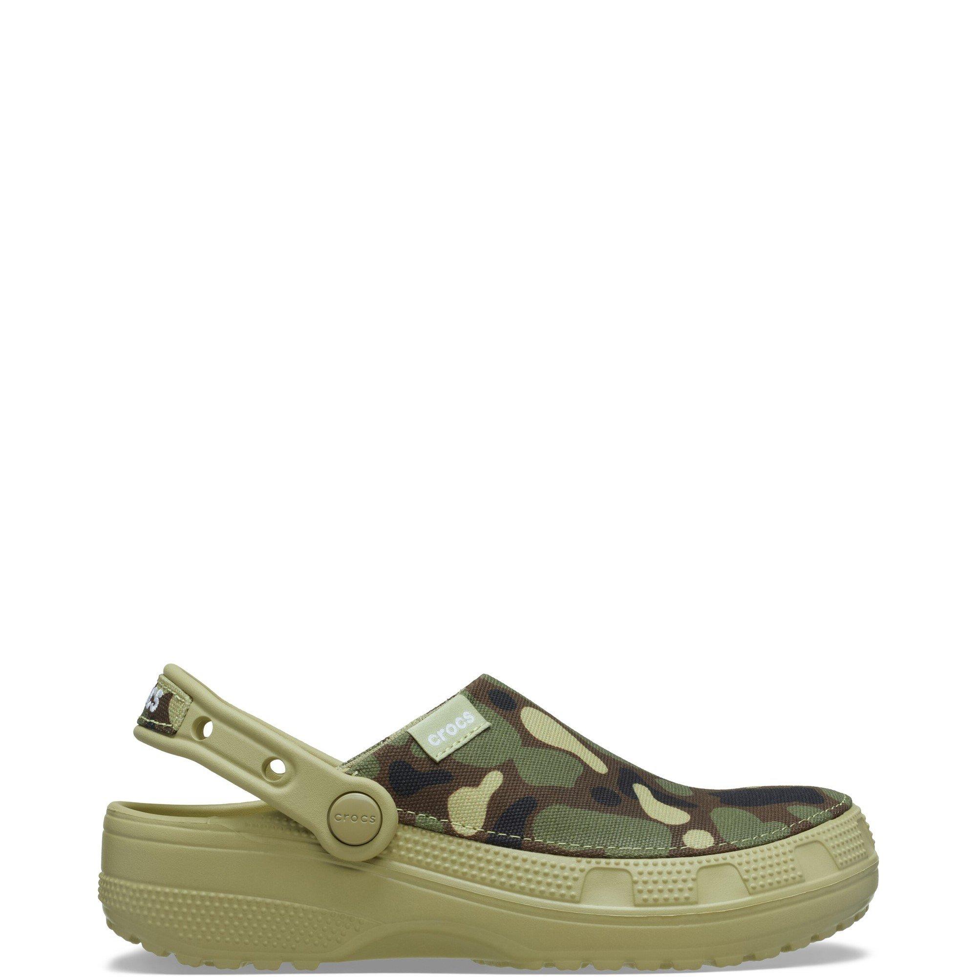 Light Green - Crocs - Men's Classic Crafted Camo Clog - 1