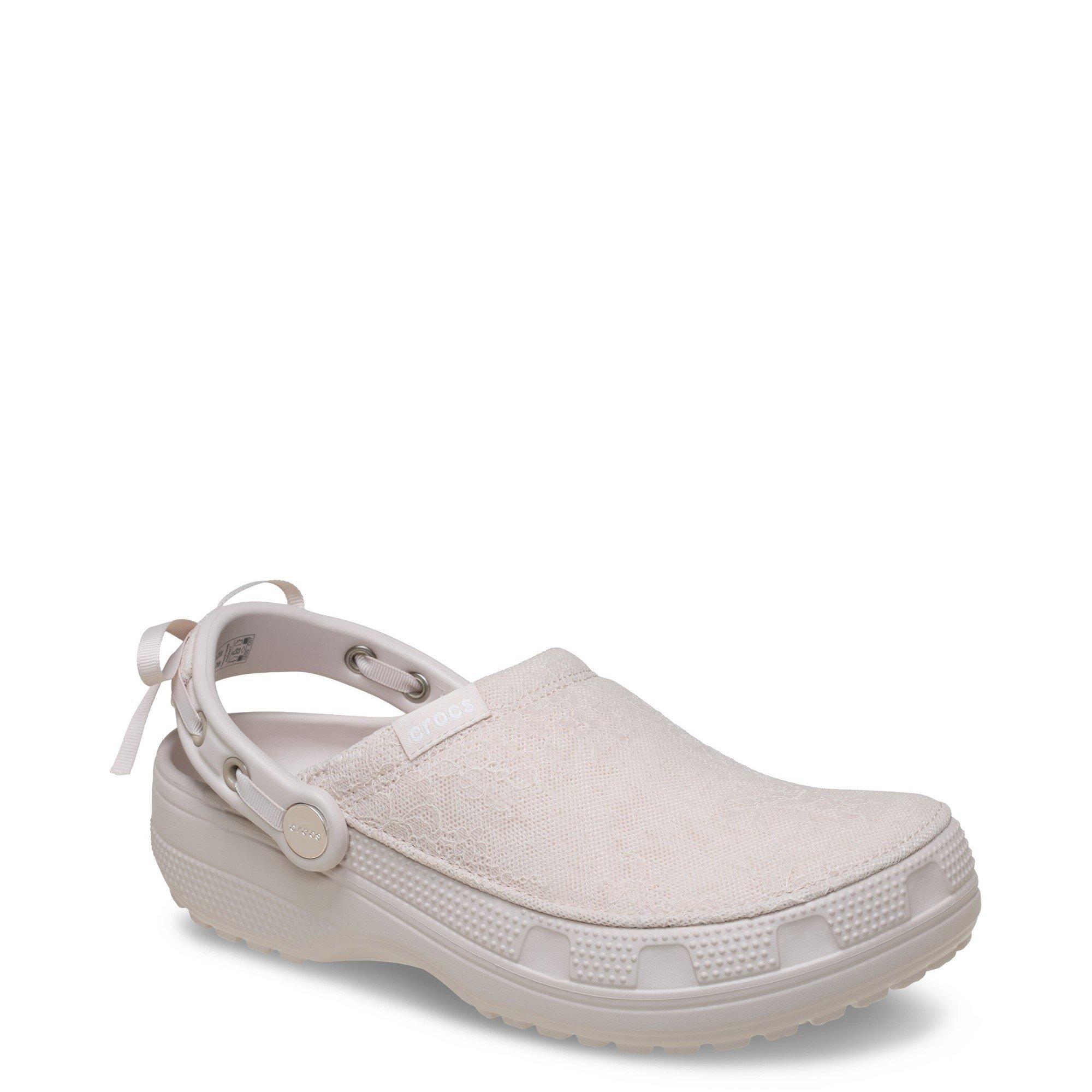 Beige - Crocs - Women's Crafted Lace Clogs - 2