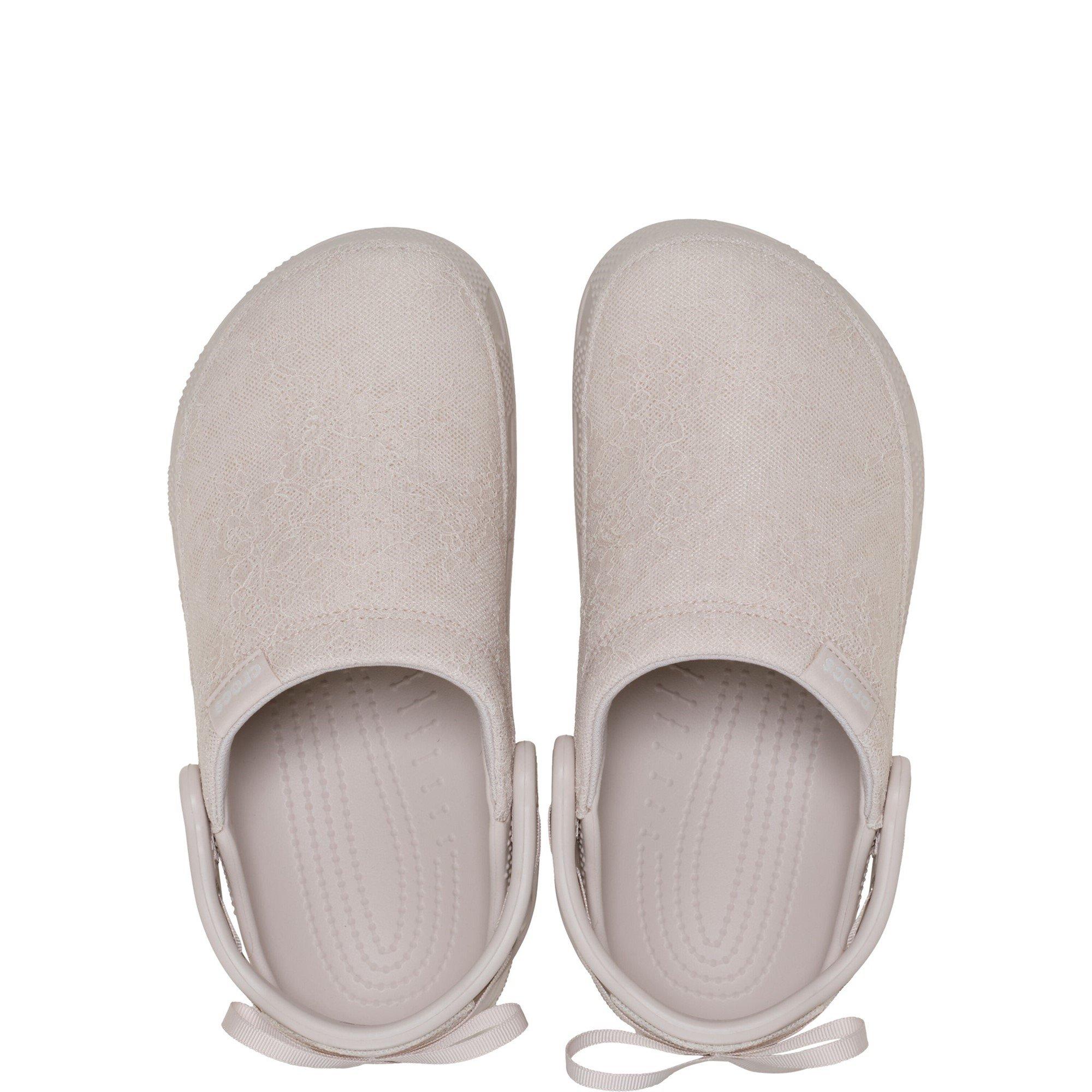 Beige - Crocs - Women's Crafted Lace Clogs - 4
