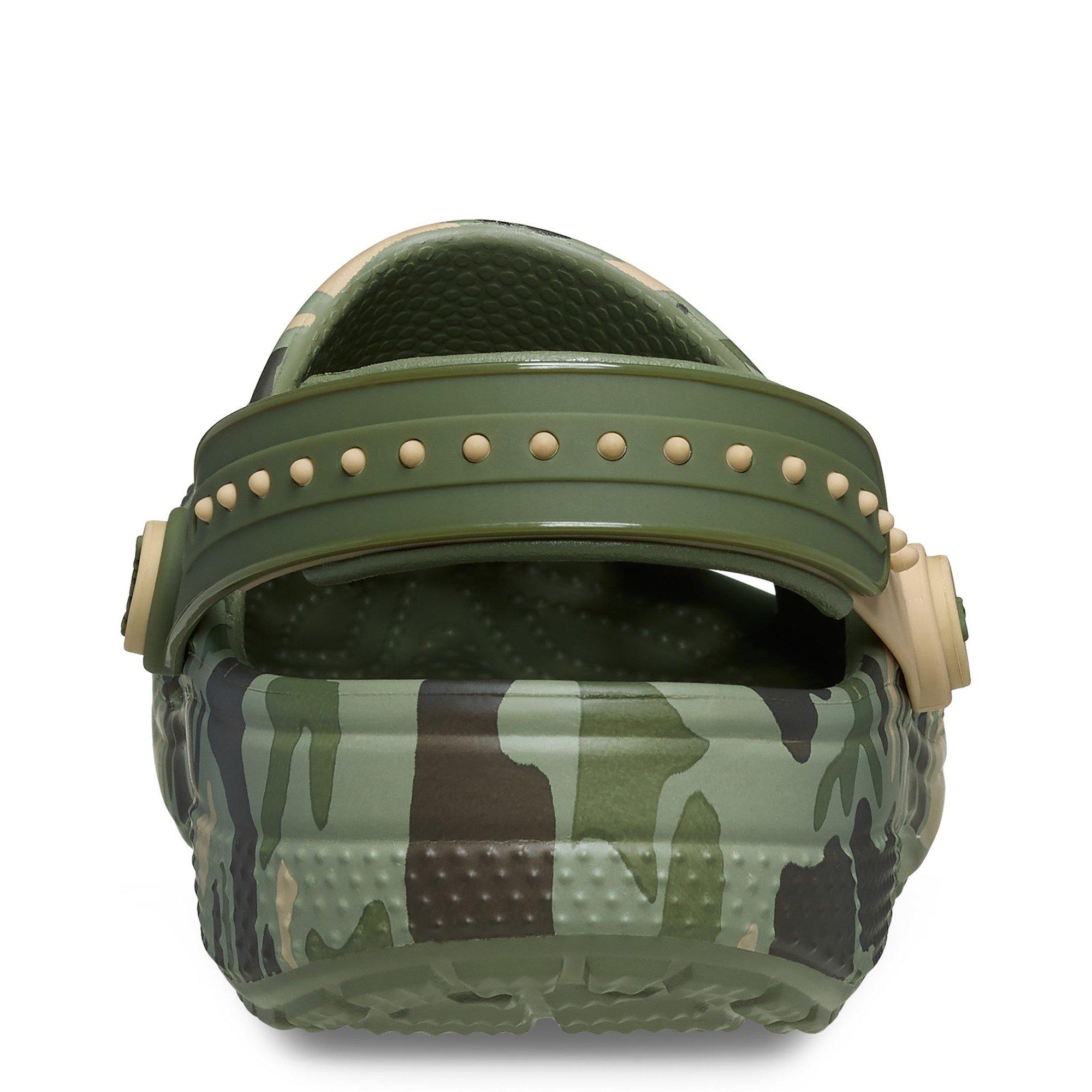 Multicoloured - Crocs - Classic Strap-Back Camo Clog Kid - 3