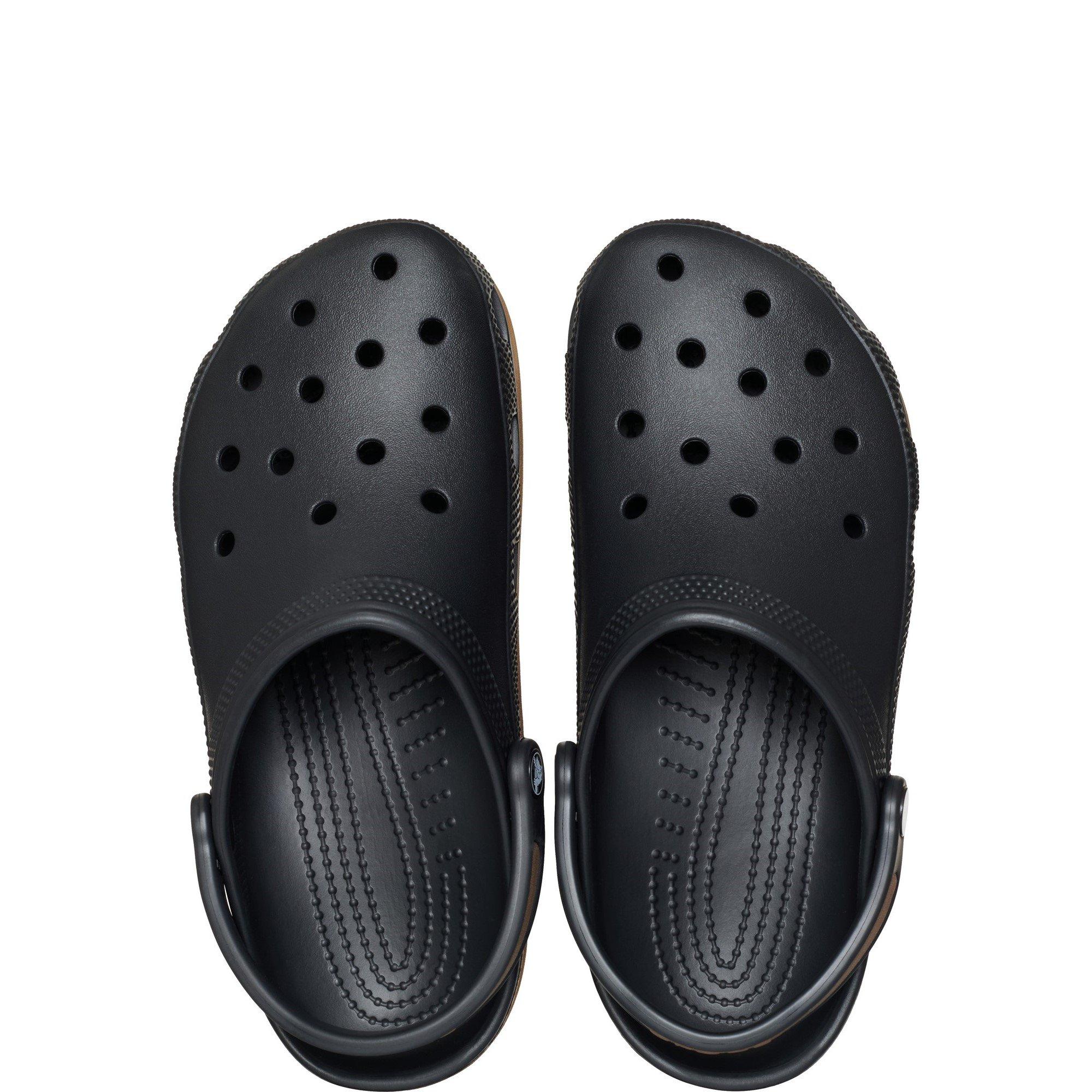 Black - Crocs - Men's Classic EVO Gum Clogs - 4
