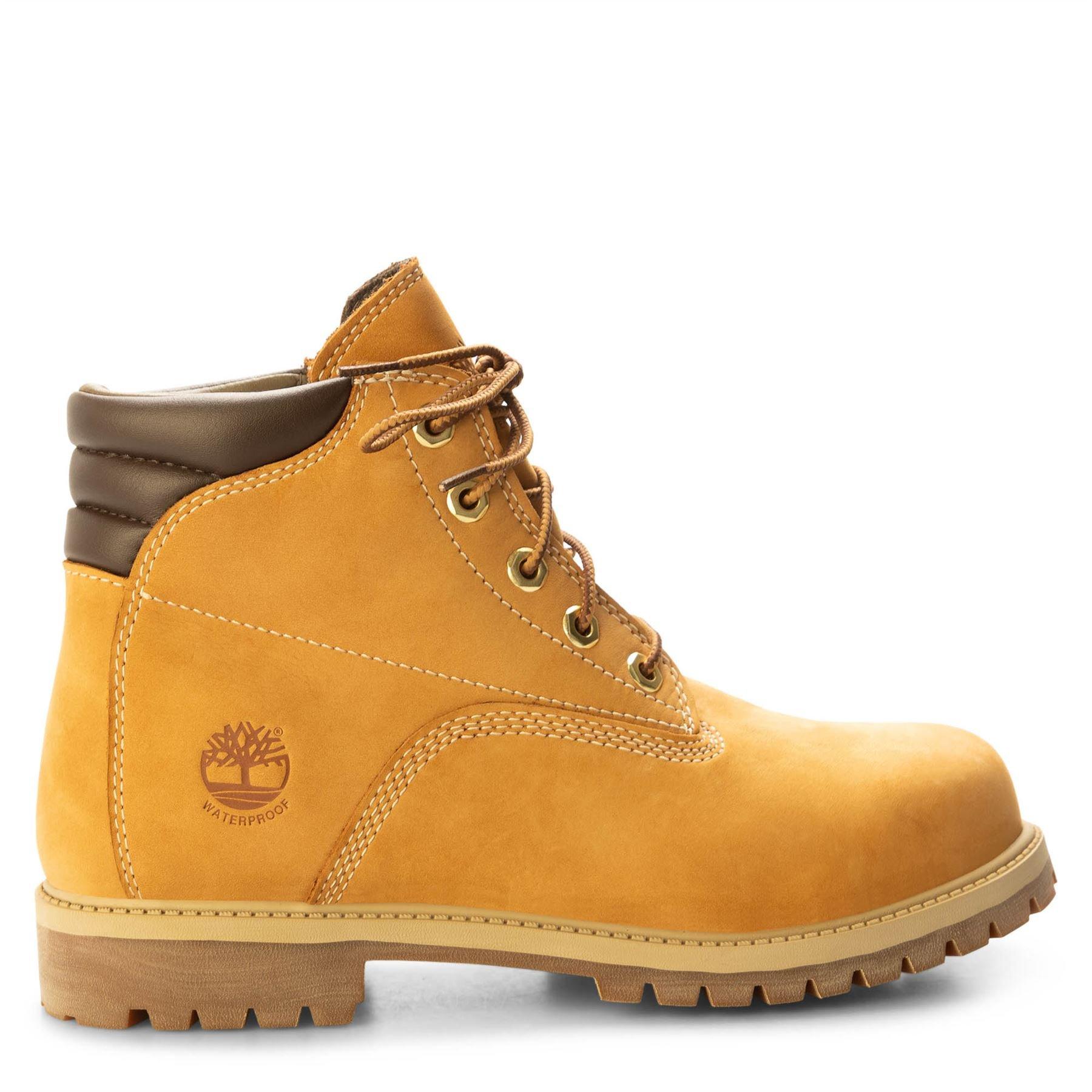 Timberland Boys Alburn 6 Inch Waterproof Boots - Brown - UK 4