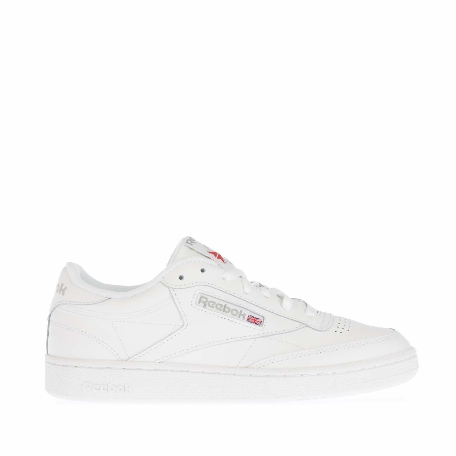 White - Reebok - Club C 85 Trainers - 1