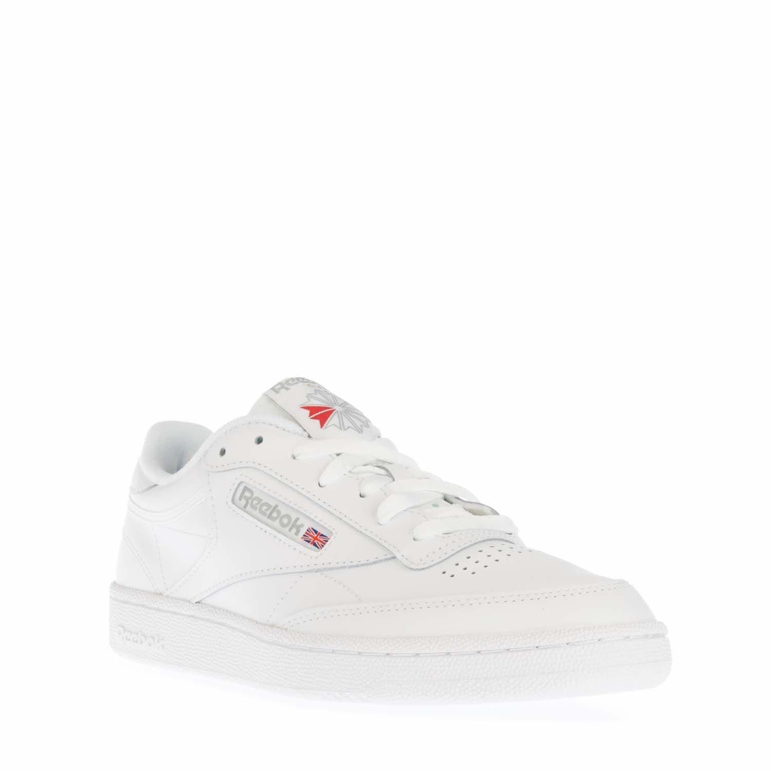 White - Reebok - Club C 85 Trainers - 2