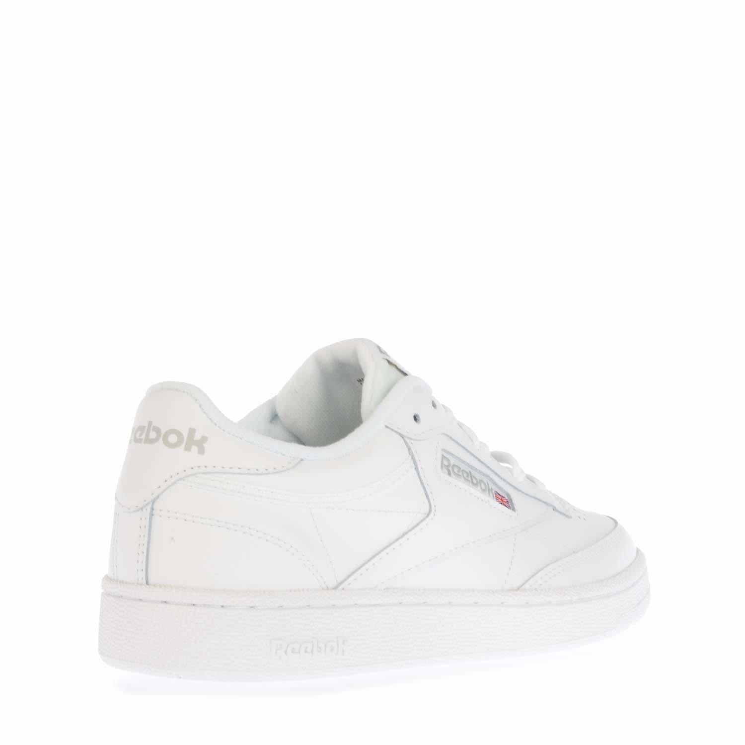 White - Reebok - Club C 85 Trainers - 3