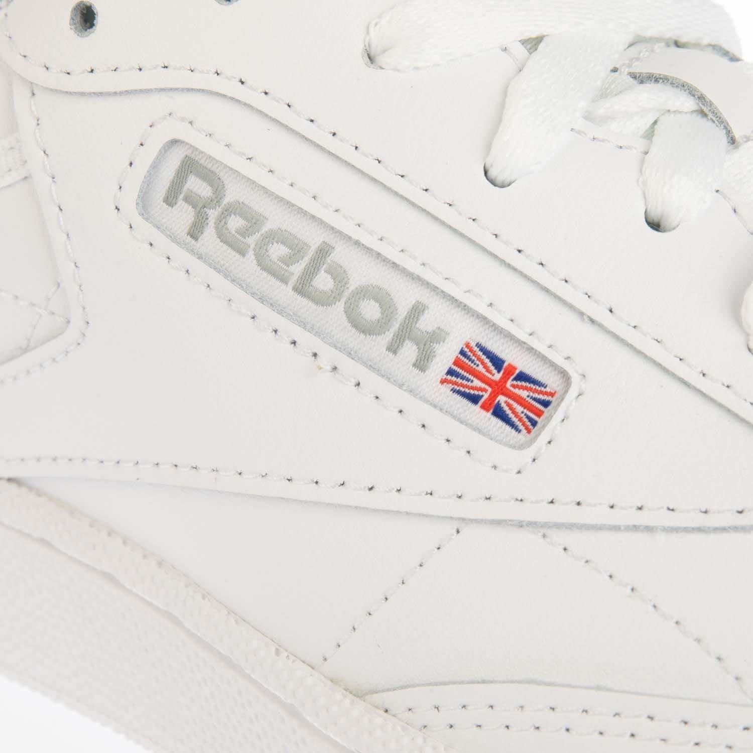 White - Reebok - Club C 85 Trainers - 6