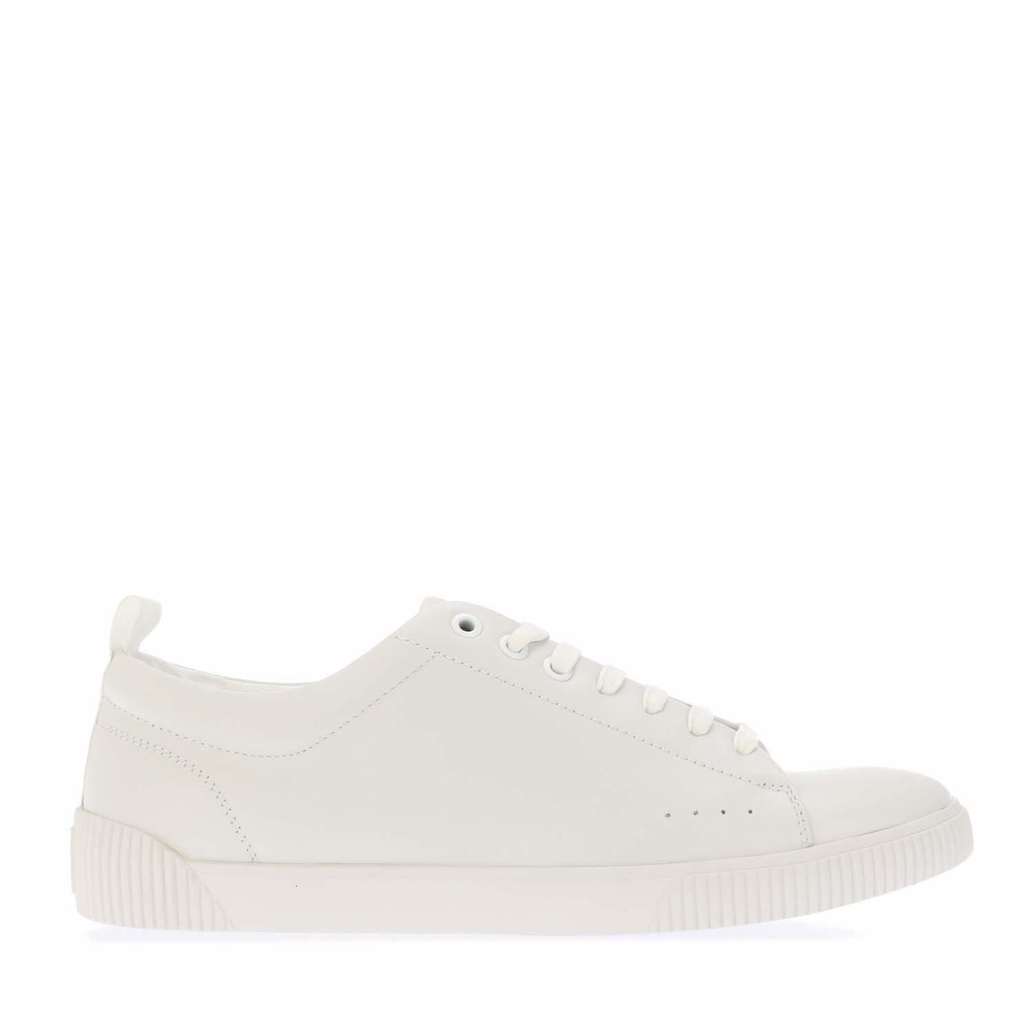 White - Hugo - Zero Tennis Trainers - 1