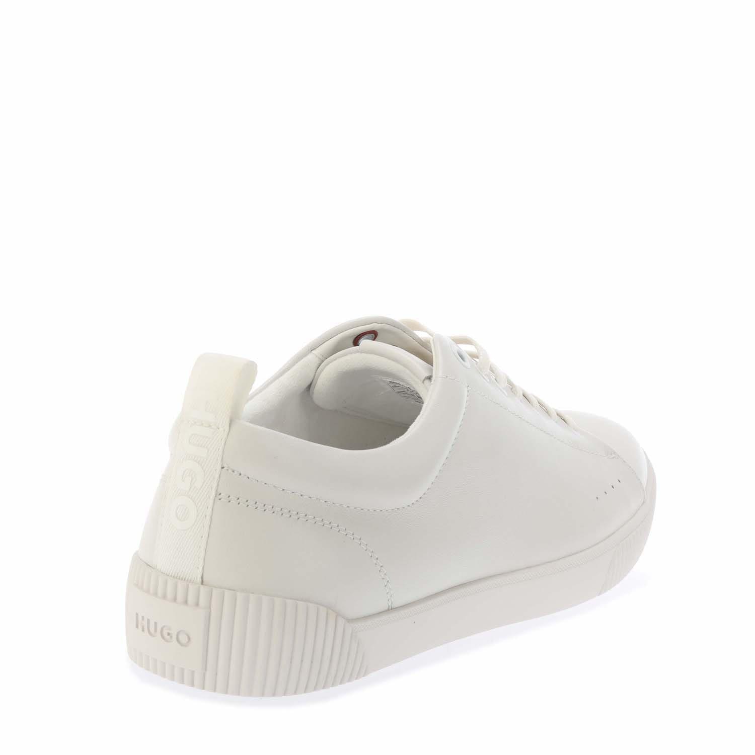 White - Hugo - Zero Tennis Trainers - 3