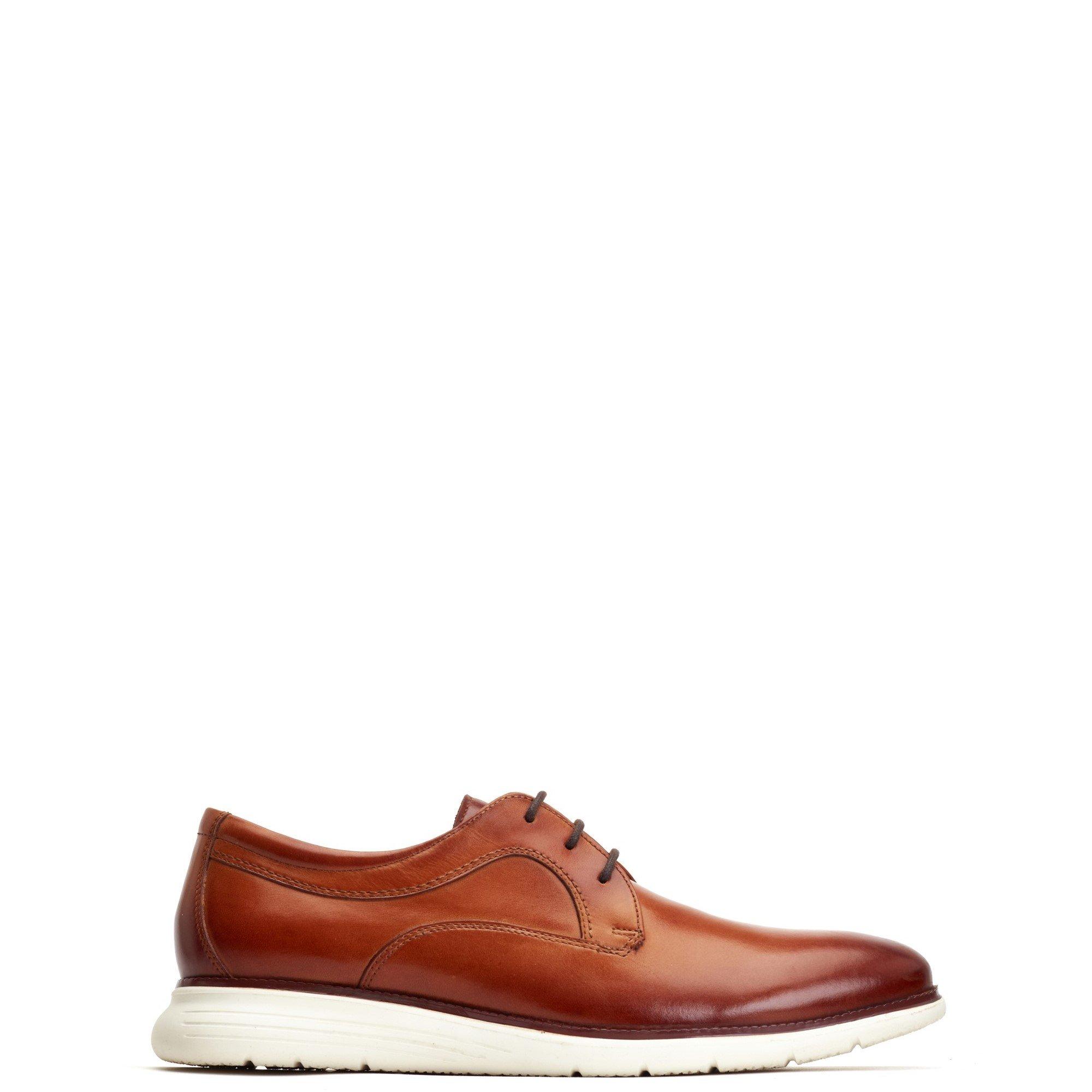 Base London Men's Wing Derby - Tan - 7 (41)