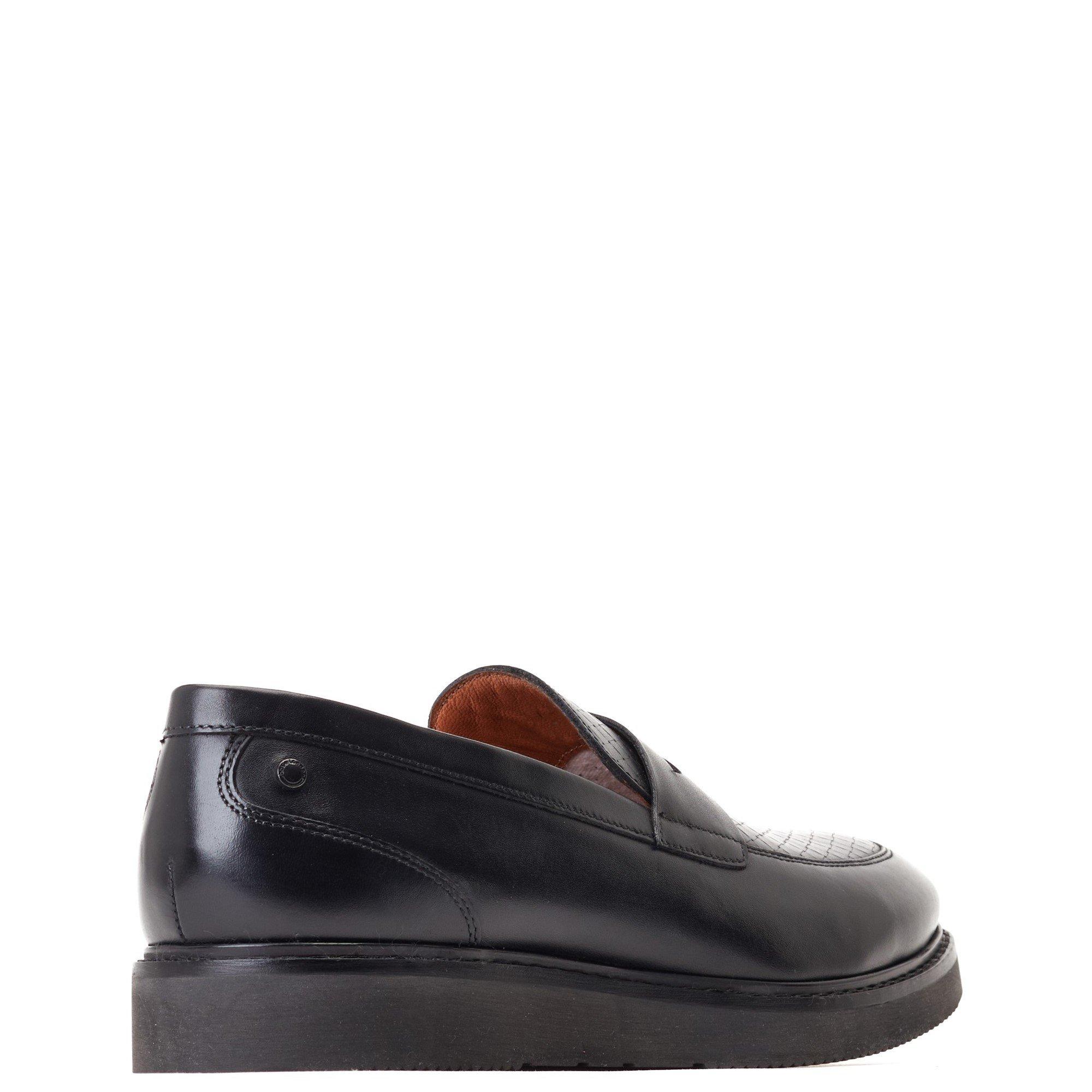 Black - Base London - Sid Penny Loafer - 3