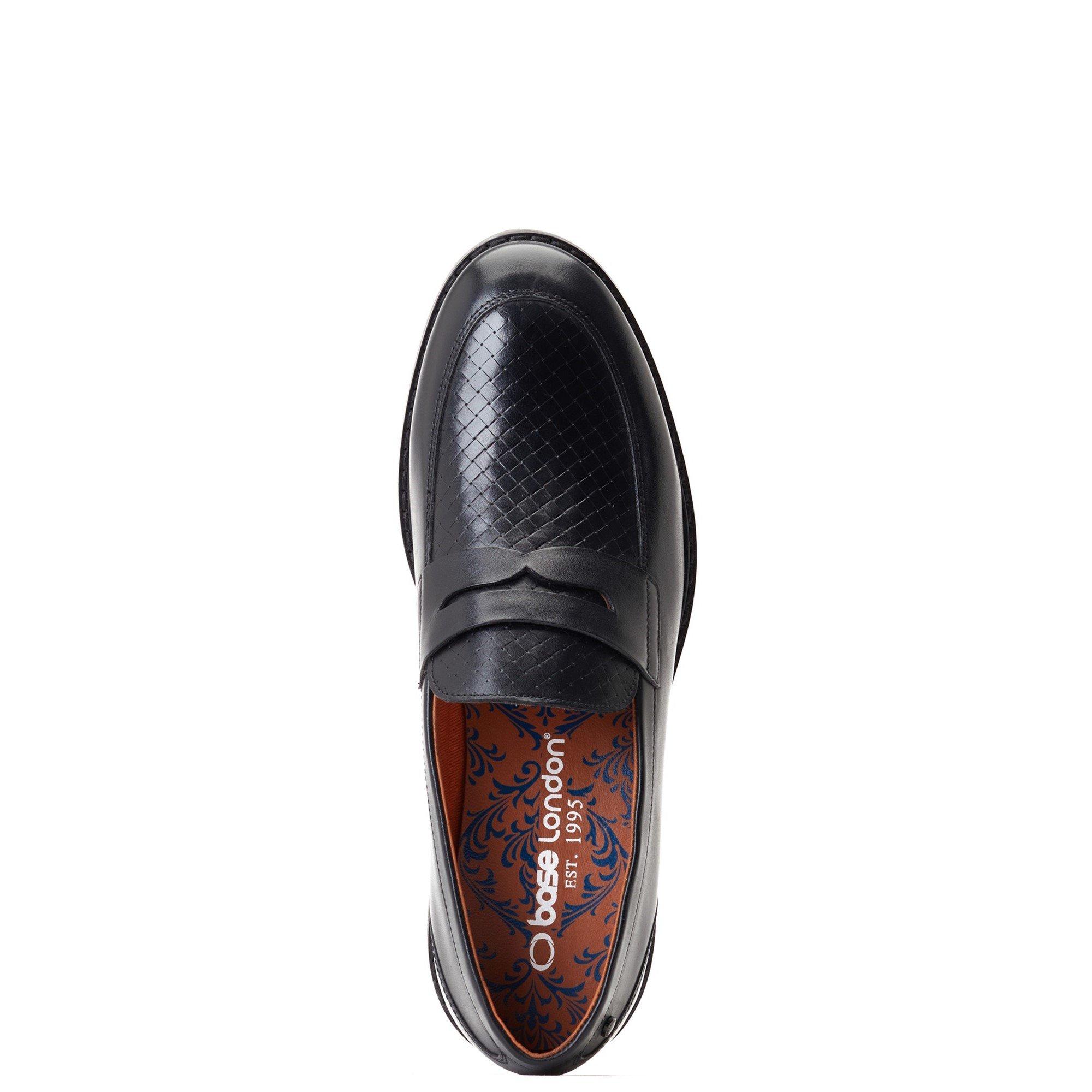 Black - Base London - Sid Penny Loafer - 4