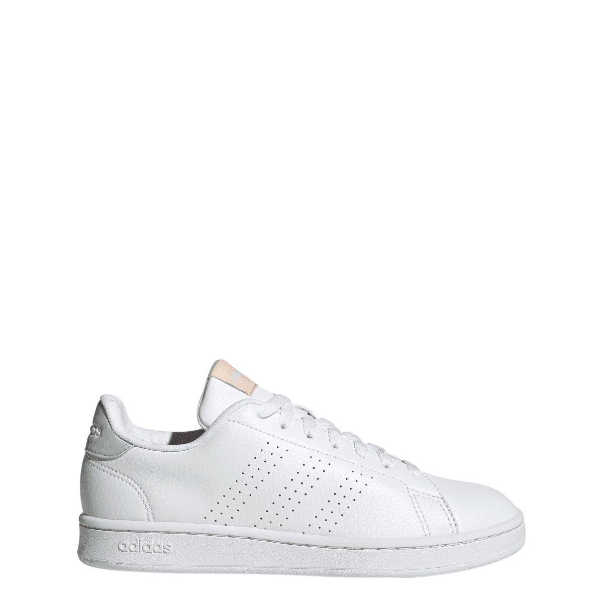 White - adidas - Advantage Trainers - 2