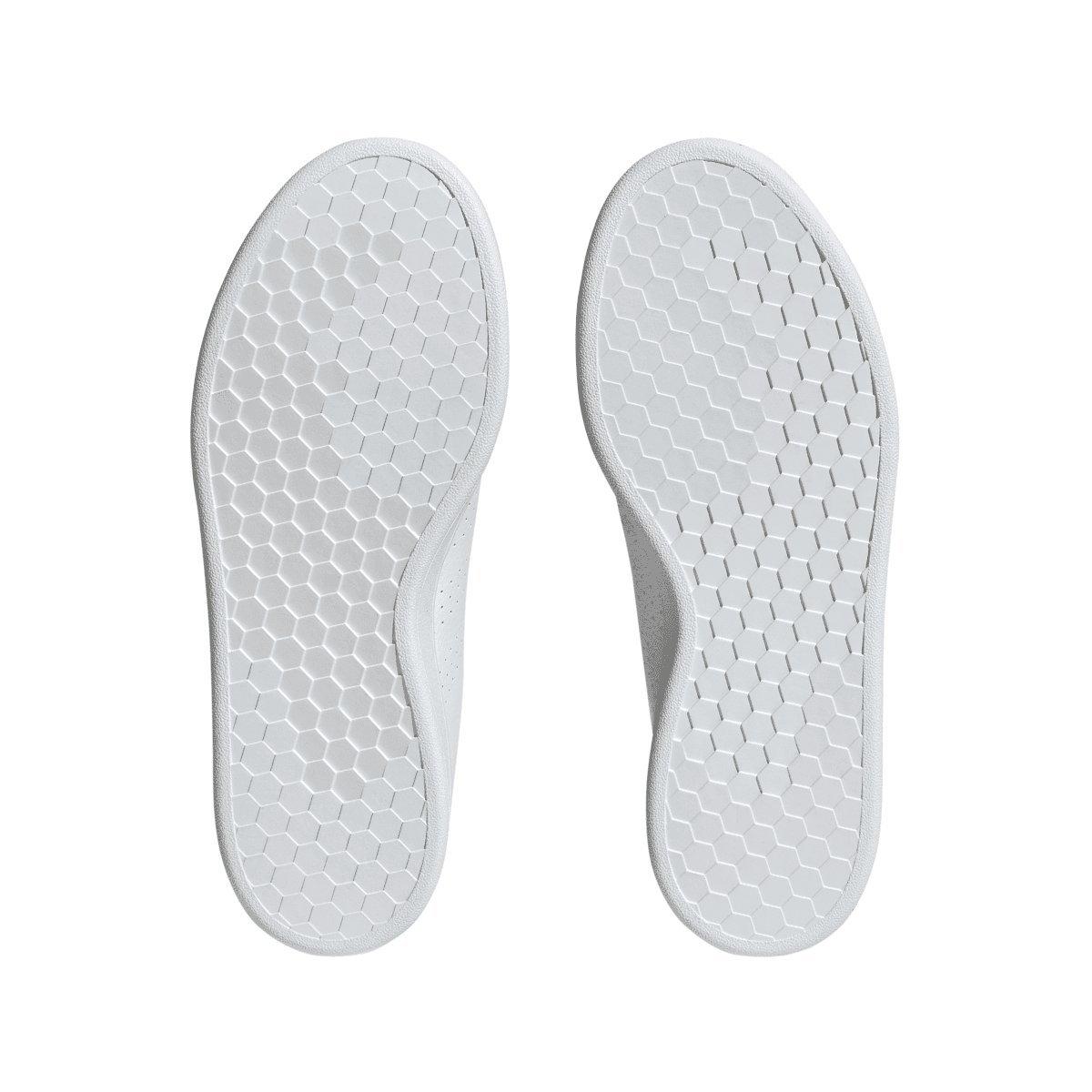 White - adidas - Advantage Trainers - 4