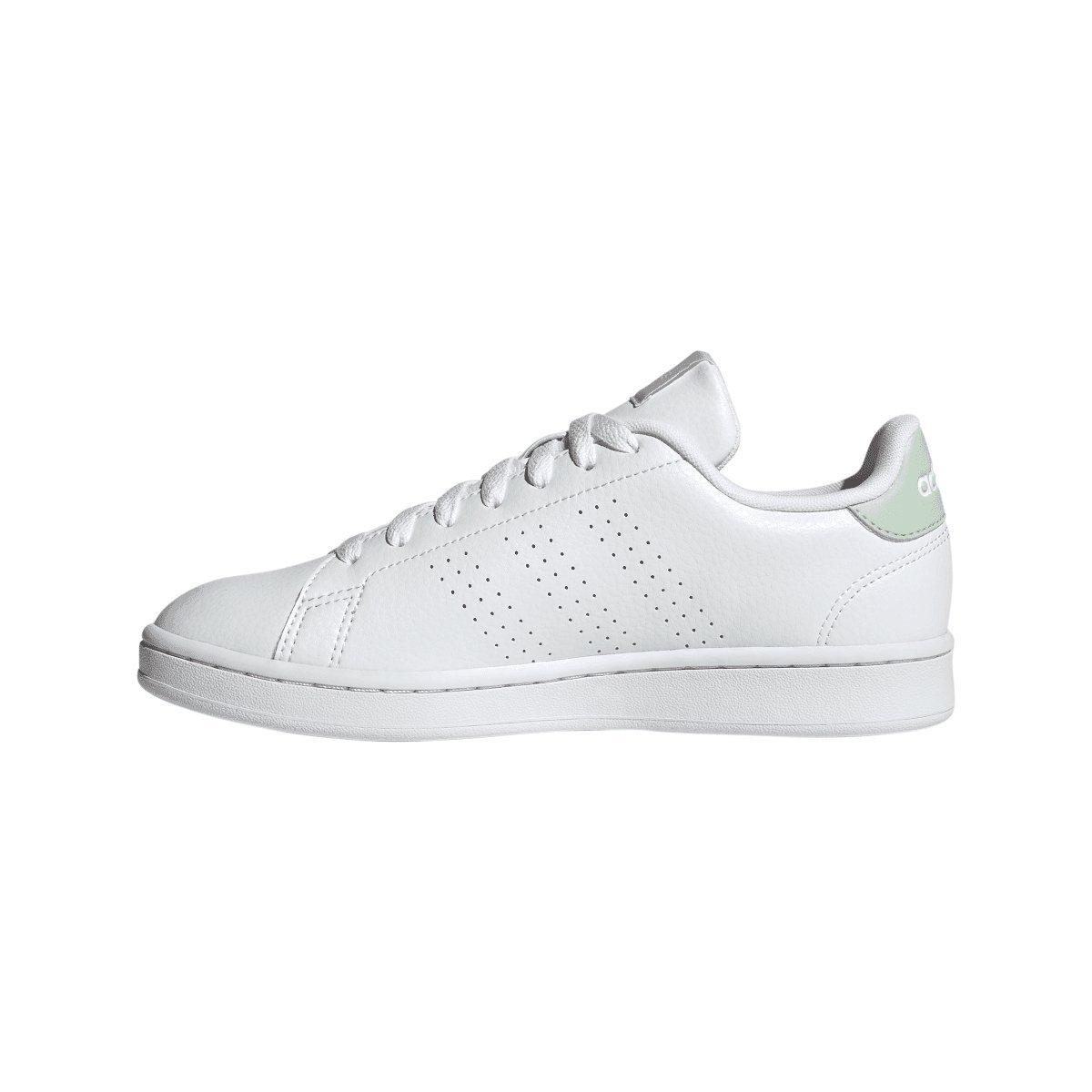 White - adidas - Advantage Trainers - 5