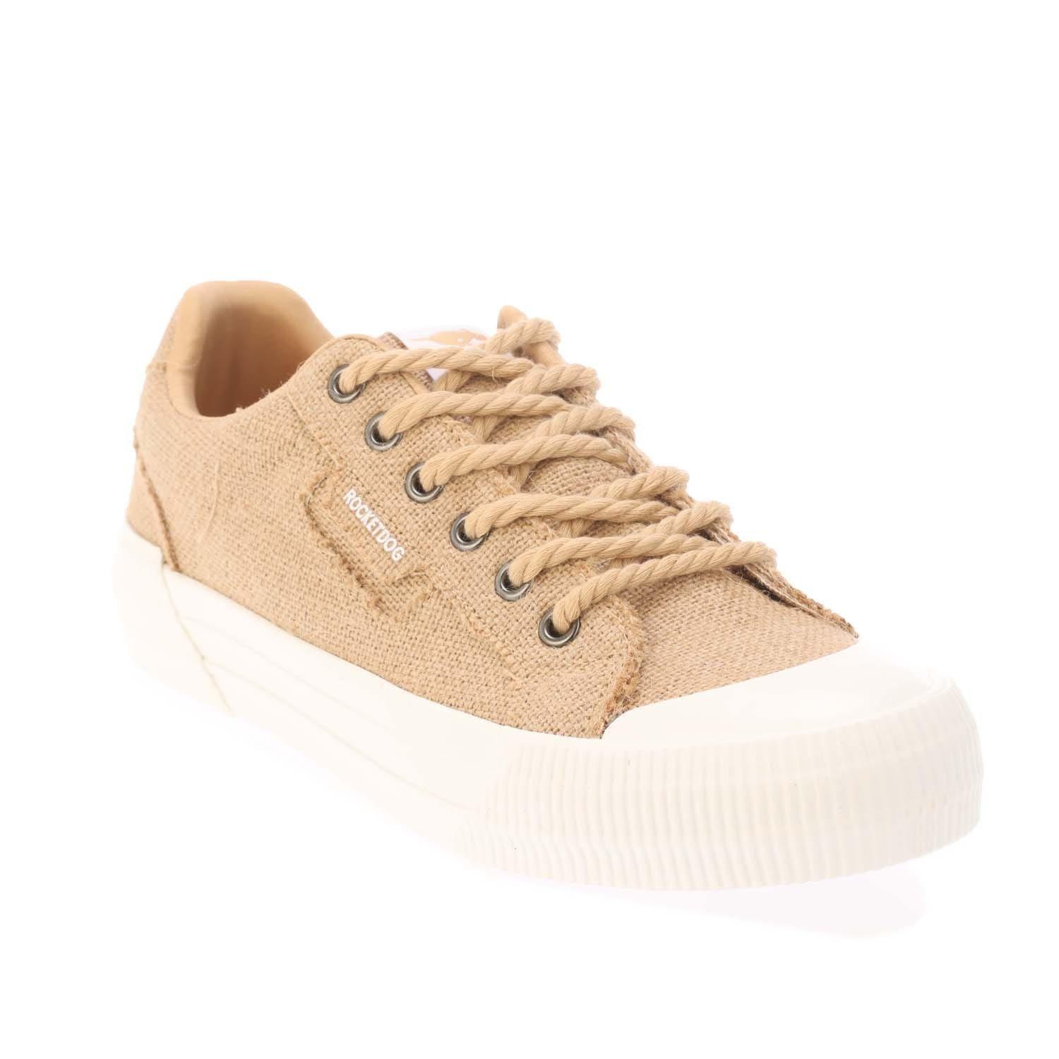 Natural - Rocket Dog - Cheery Heidi Jute Trainers - 2