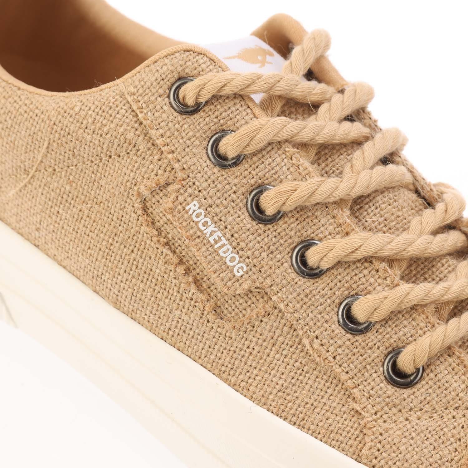 Natural - Rocket Dog - Cheery Heidi Jute Trainers - 5
