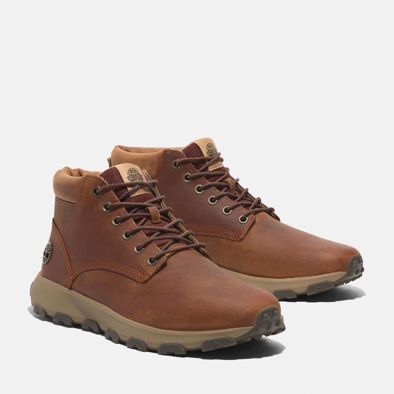 Orange - Timberland - Windsor Park Mid Lace-Up Boots - 2