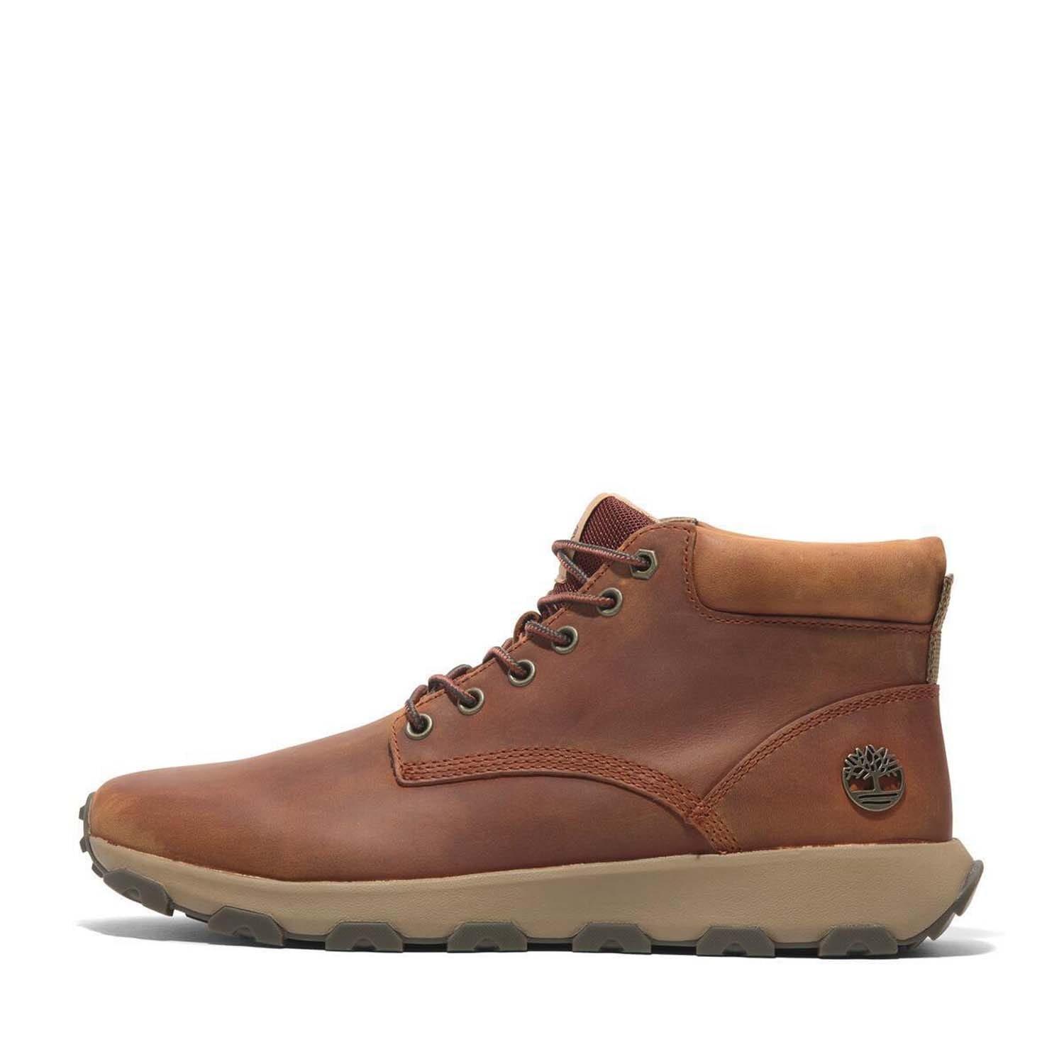 Orange - Timberland - Windsor Park Mid Lace-Up Boots - 3