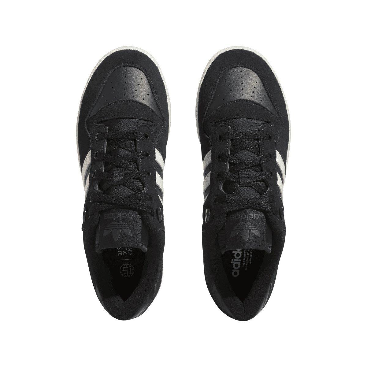 Grey - adidas Originals - Rivalry Low Trainers - 3