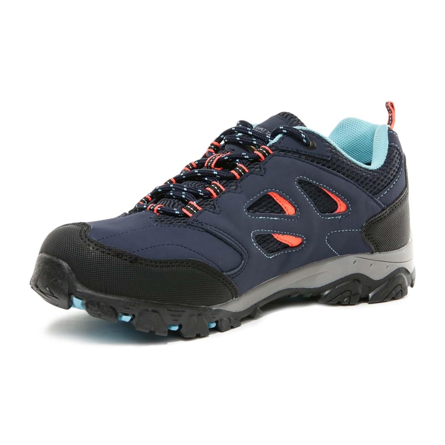 Navy - Regatta - Holcombe Low Waterproof Walking Shoes - 3