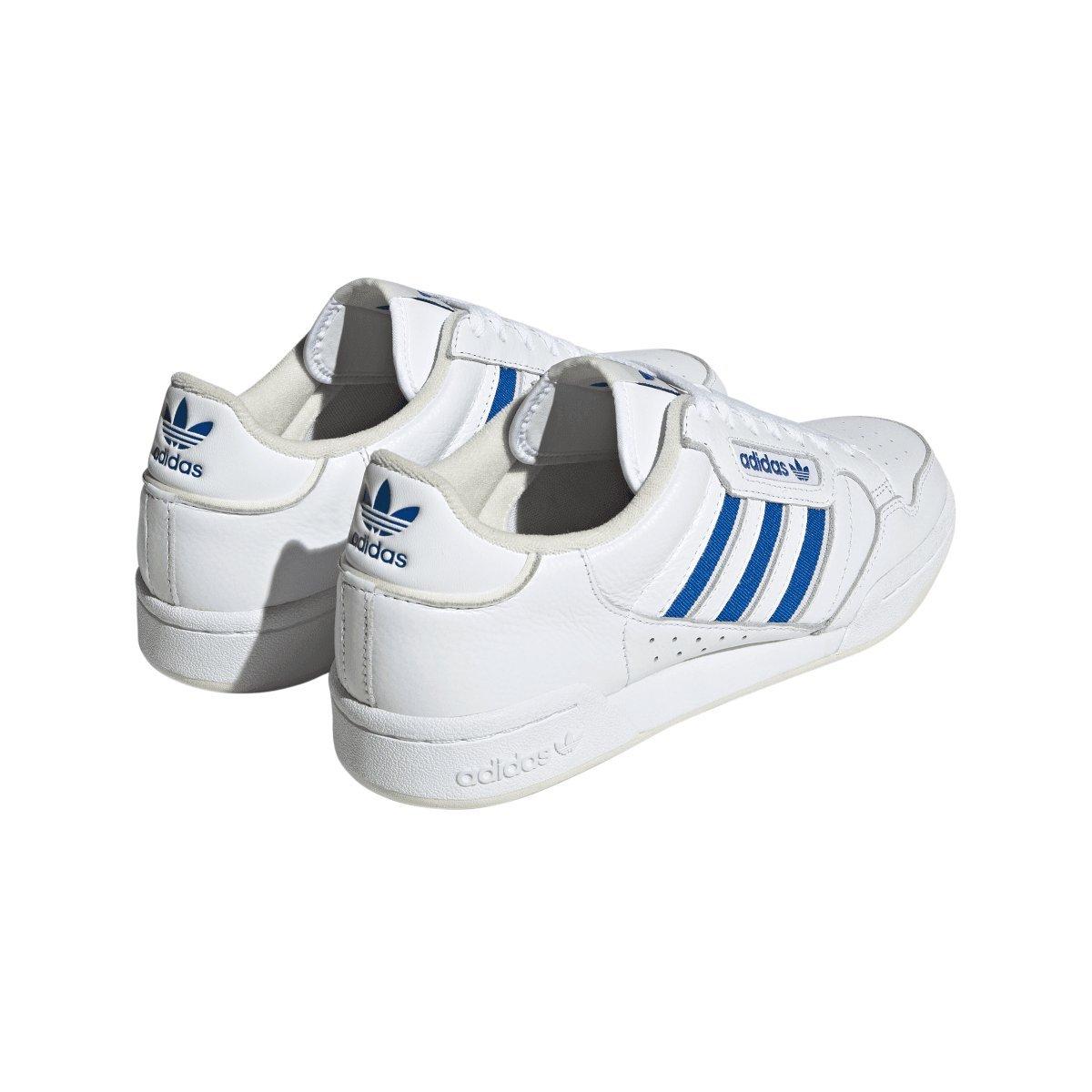 White - adidas Originals - Continental 80 Stripes Trainers - 7