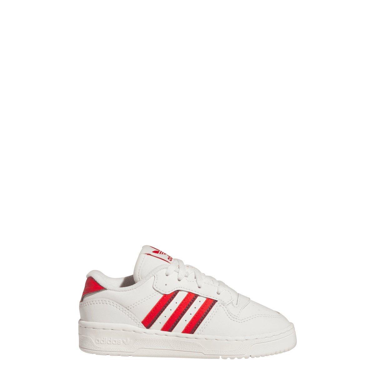 White - adidas Originals - Rivalry Low Trainers - 2
